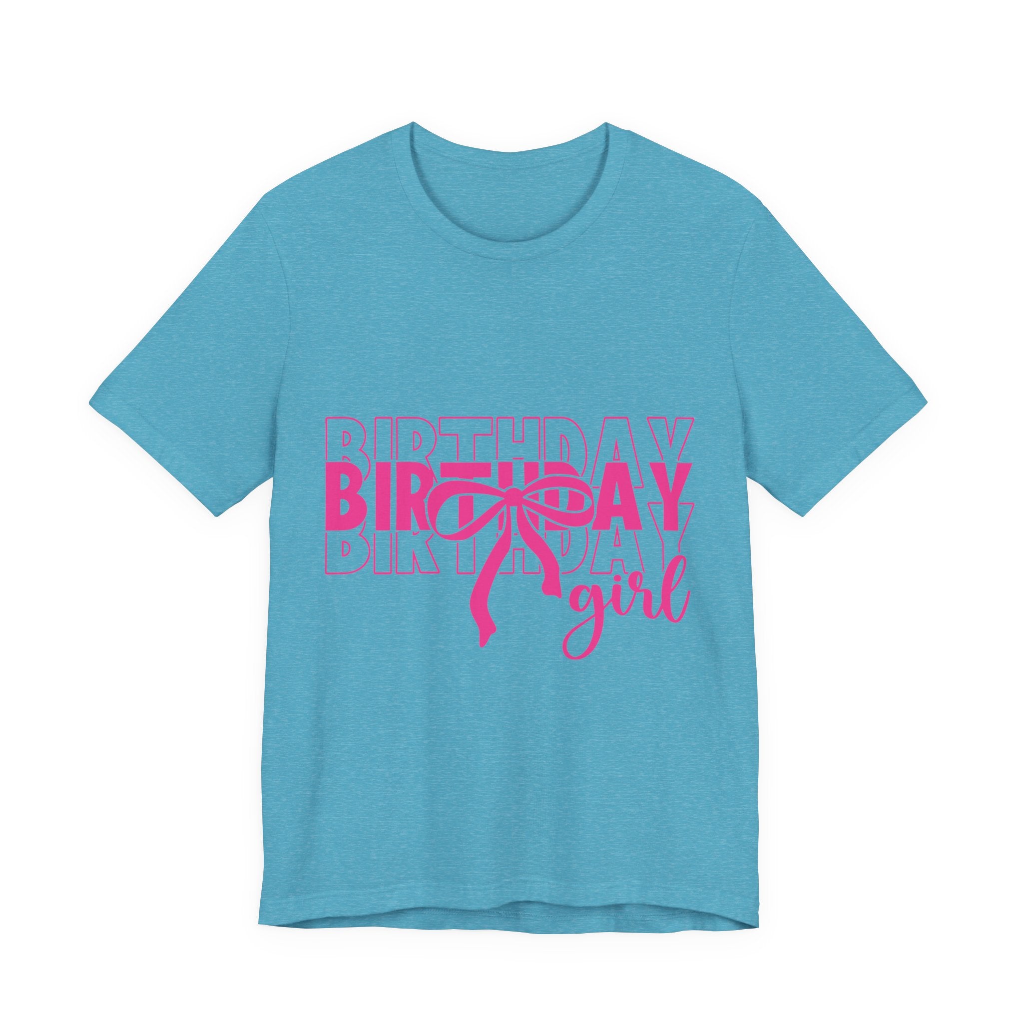 Birthday Girl T-Shirt Birthday Girl Shirt Preppy Coquette Bow Birthday Shirt Birthday Tee Who's the Birthday Girl Birthday time