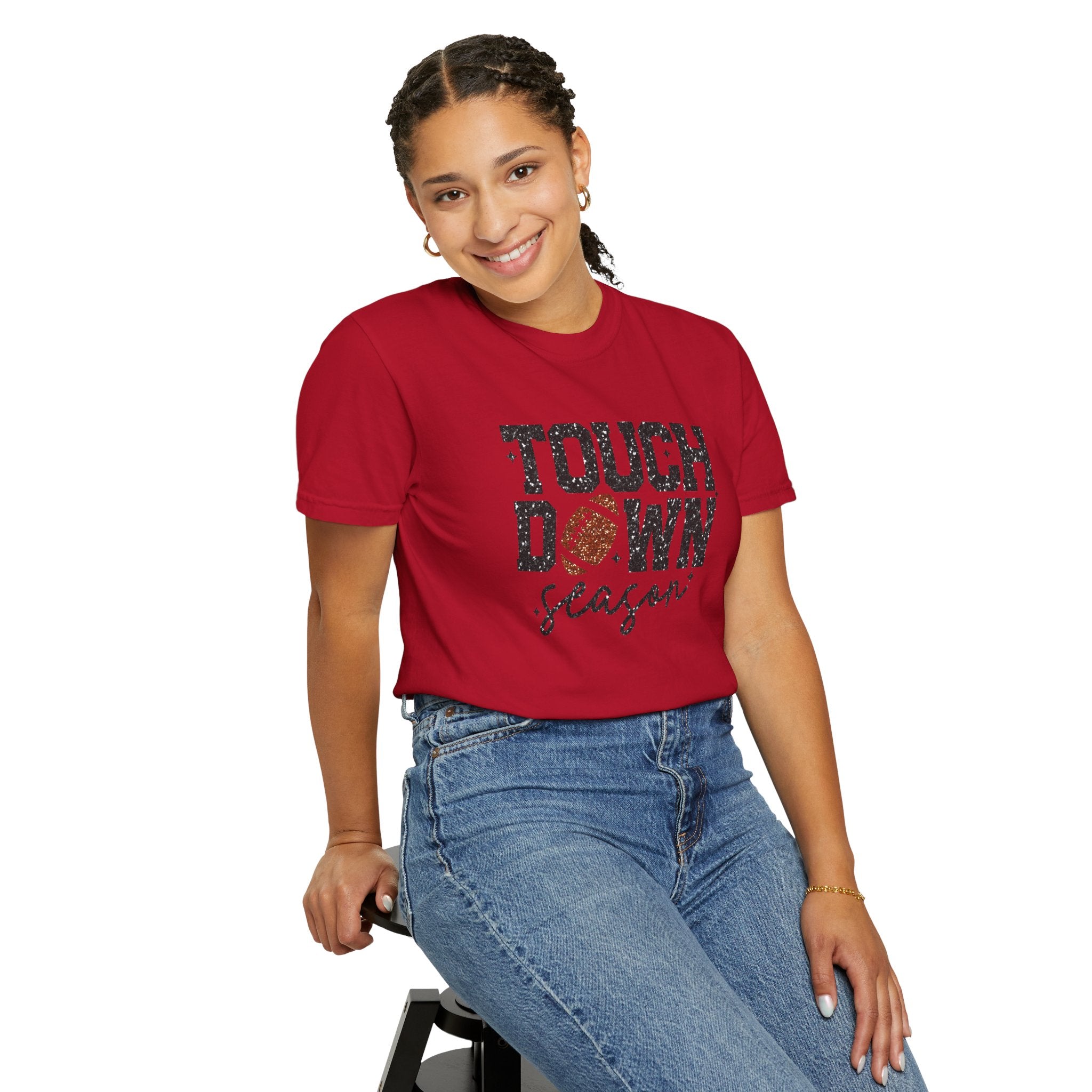 Touch Down Season Unisex T-Shirt, Sports Shirt, Football Tee, Game Day Apparel, Gift for Football Fans, Casual Comfortable Wear