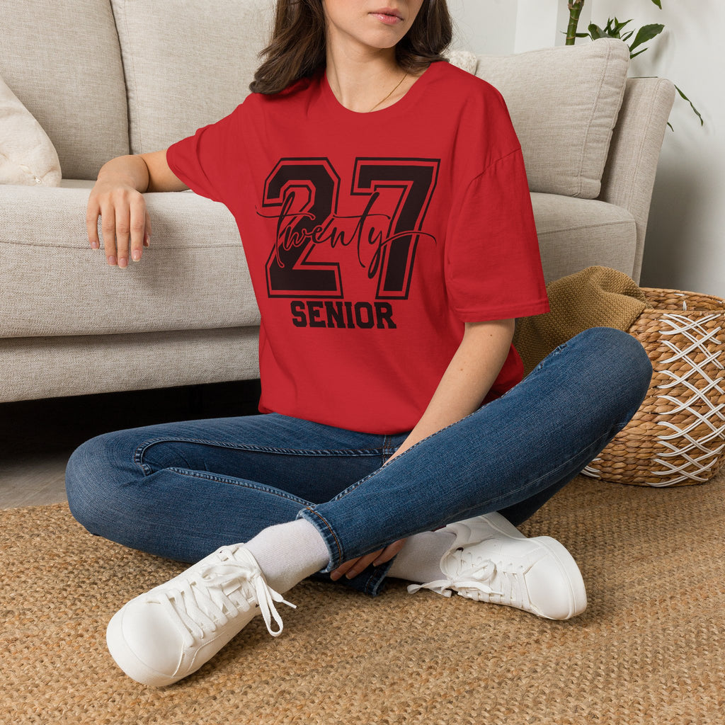 Class of 27 Twenty-Seven Senior T-Shirt | Class of 2027 Senior Shirt