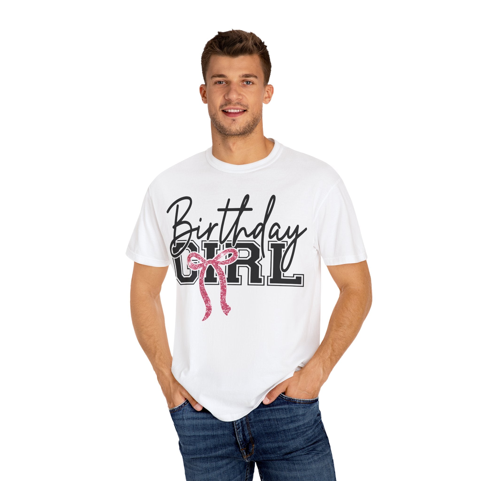 Birthday Girl Shirt Birthday Girl Shirt Preppy Coquette Bow Birthday Shirt Birthday gift Tshirt