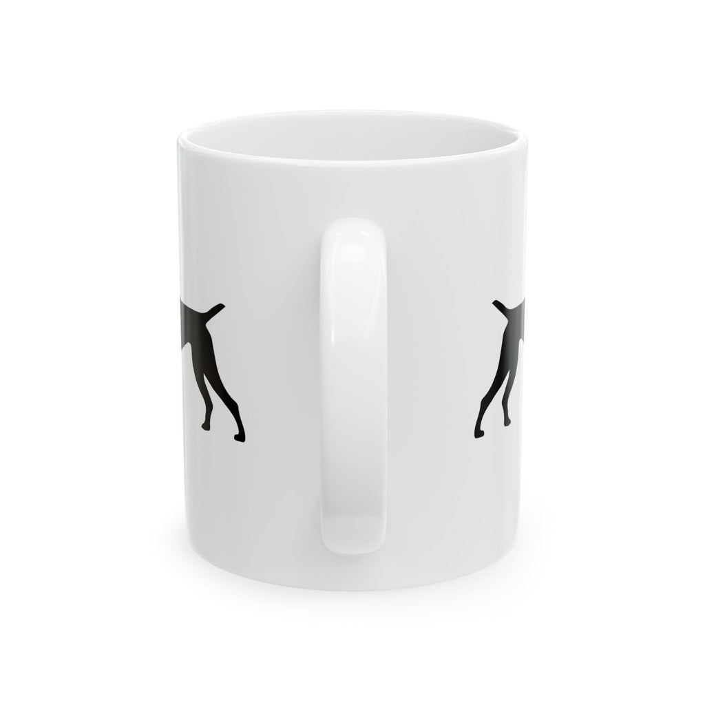 German Shorthaired Pointer Ceramic Mug - Perfect Gift for GSP Owners, Coffee Cups, German Shorthair Design, Animal Lover's Gift