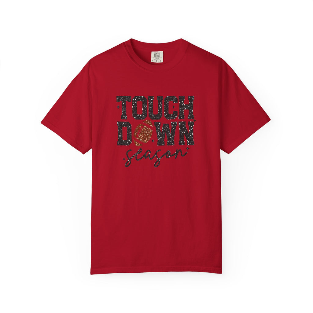 Touch Down Season Unisex T-Shirt, Sports Shirt, Football Tee, Game Day Apparel, Gift for Football Fans, Casual Comfortable Wear