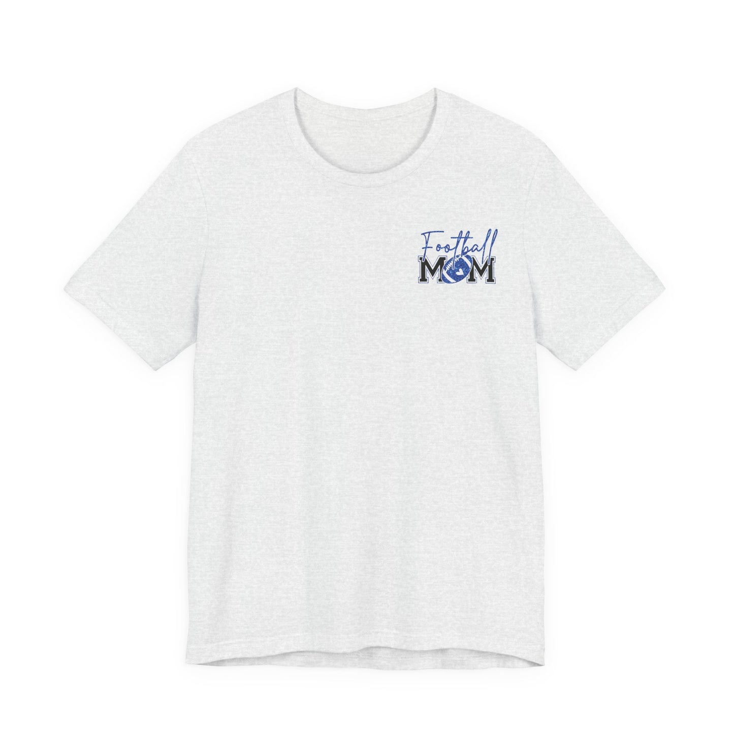 Football Mom T-Shirt, Blue Glitter Football Mom Shirt, Football Mom Shirt, Football Shirt, Football Mama Shirt, Football Shirt Svg, Game Day