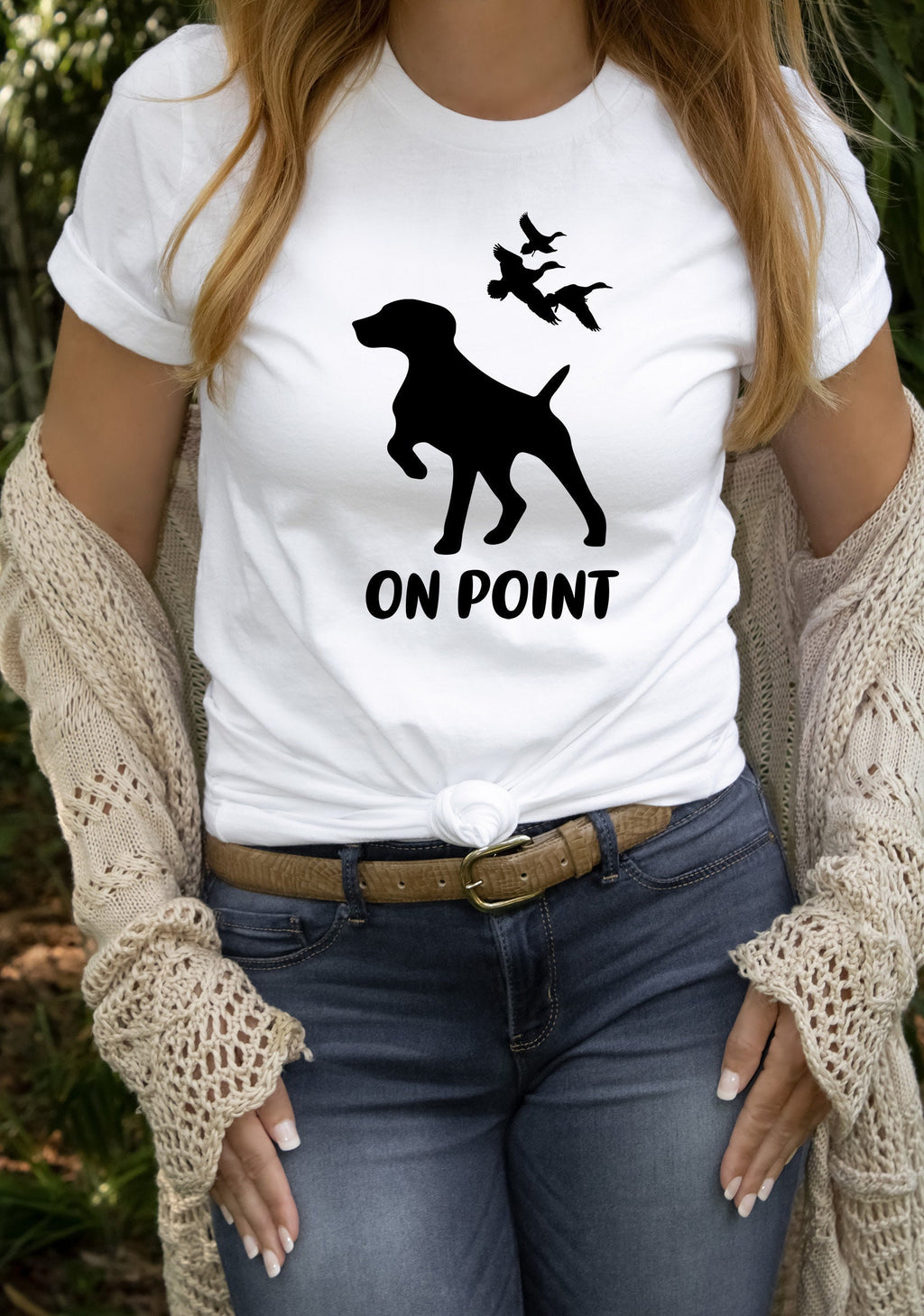 German Shorthaired Pointer On Point Duck Hunting SVG Car Decal T-shirt PNG DTF Digital File