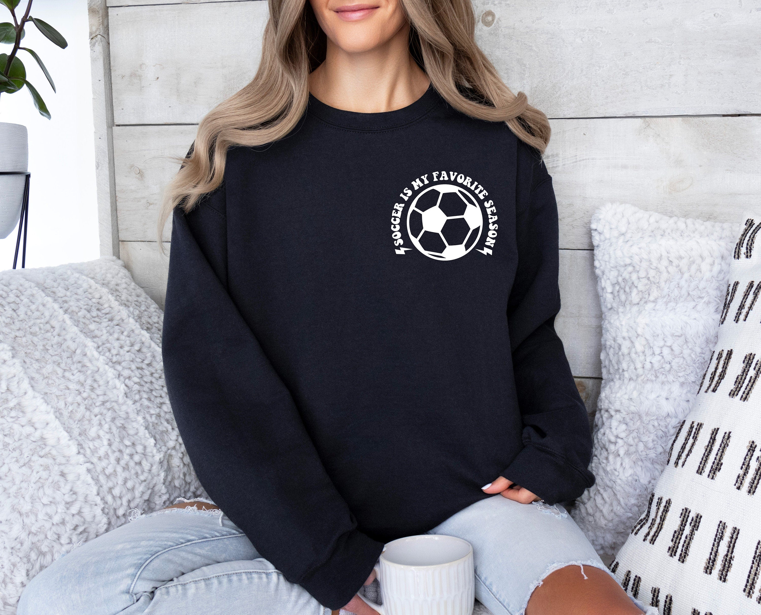 Soccer is my Favorite Season SVG Soccer Mom T-shirt Design PNG Cricut Silhouette Cameo Digital File Instant Download