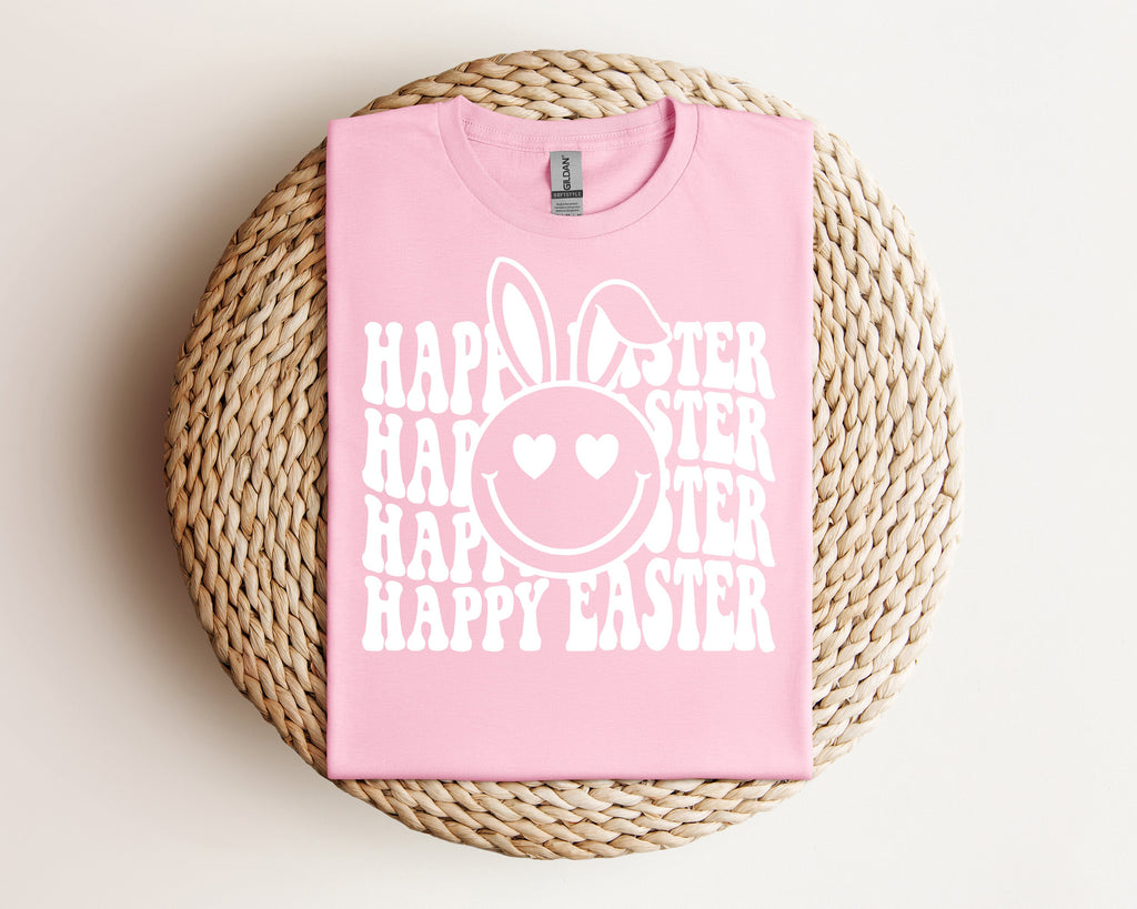 Happy Easter SVG PNG, Retro Easter Svg, Bunny Svg, Kids Easter Svg, Easter Shirt Svg, Easter Svg, Easter Squad Svg, Easter Bunny Svg