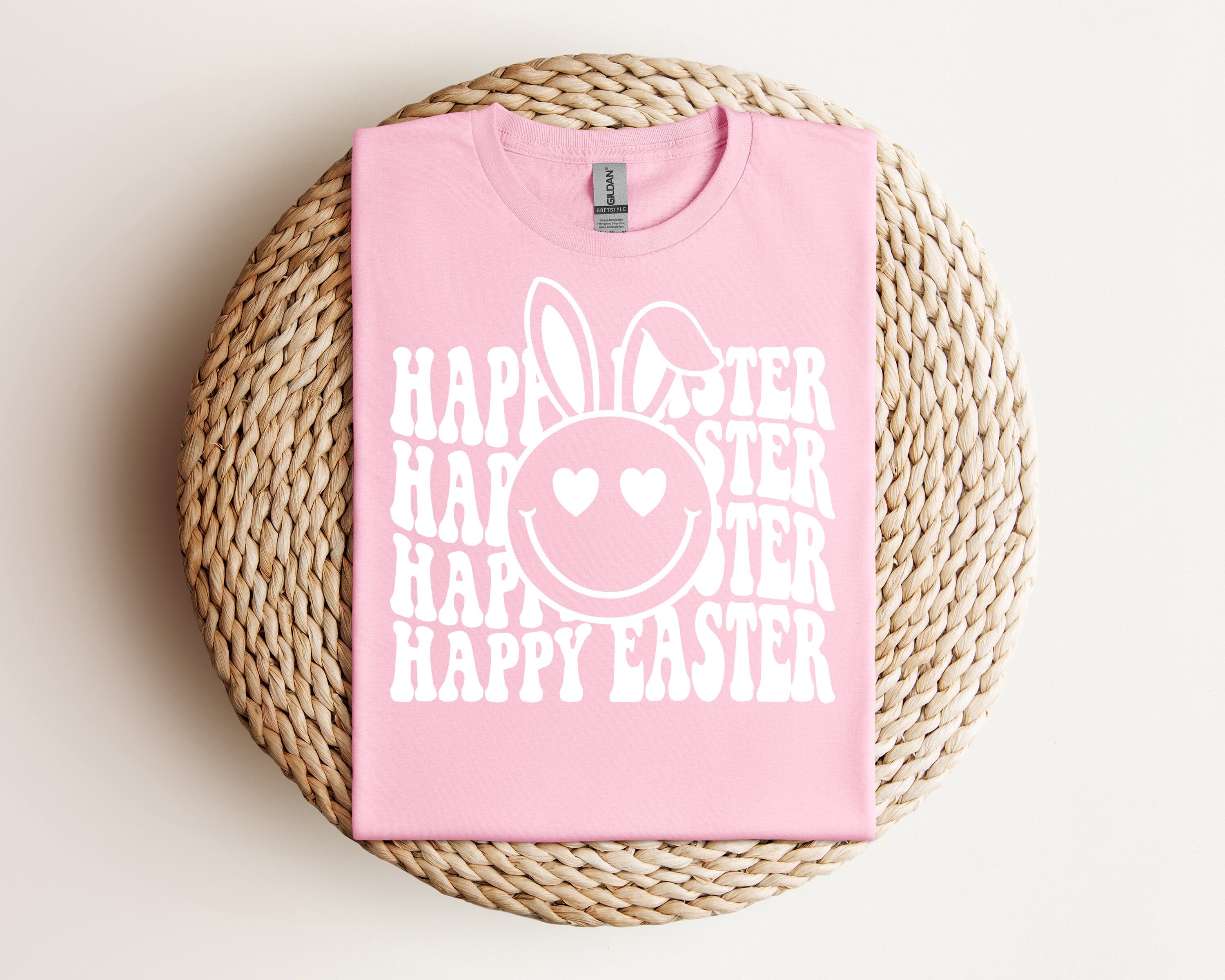 Happy Easter SVG PNG, Retro Easter Svg, Bunny Svg, Kids Easter Svg, Easter Shirt Svg, Easter Svg, Easter Squad Svg, Easter Bunny Svg