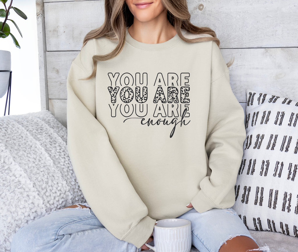 You Are Enough SVG You Are Enough PNG Cut File Inspirational png Motivational svg Self Love jpeg eps dfx Digital File