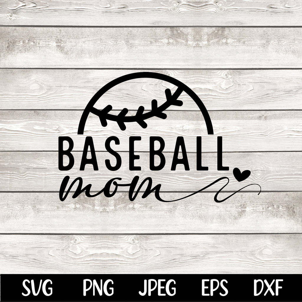 Baseball Mom SVG png Baseball Mom shirt Baseball svg Baseball Mom Shirt Design Car decal png svg eps dfx jpeg Digital File Instant Download
