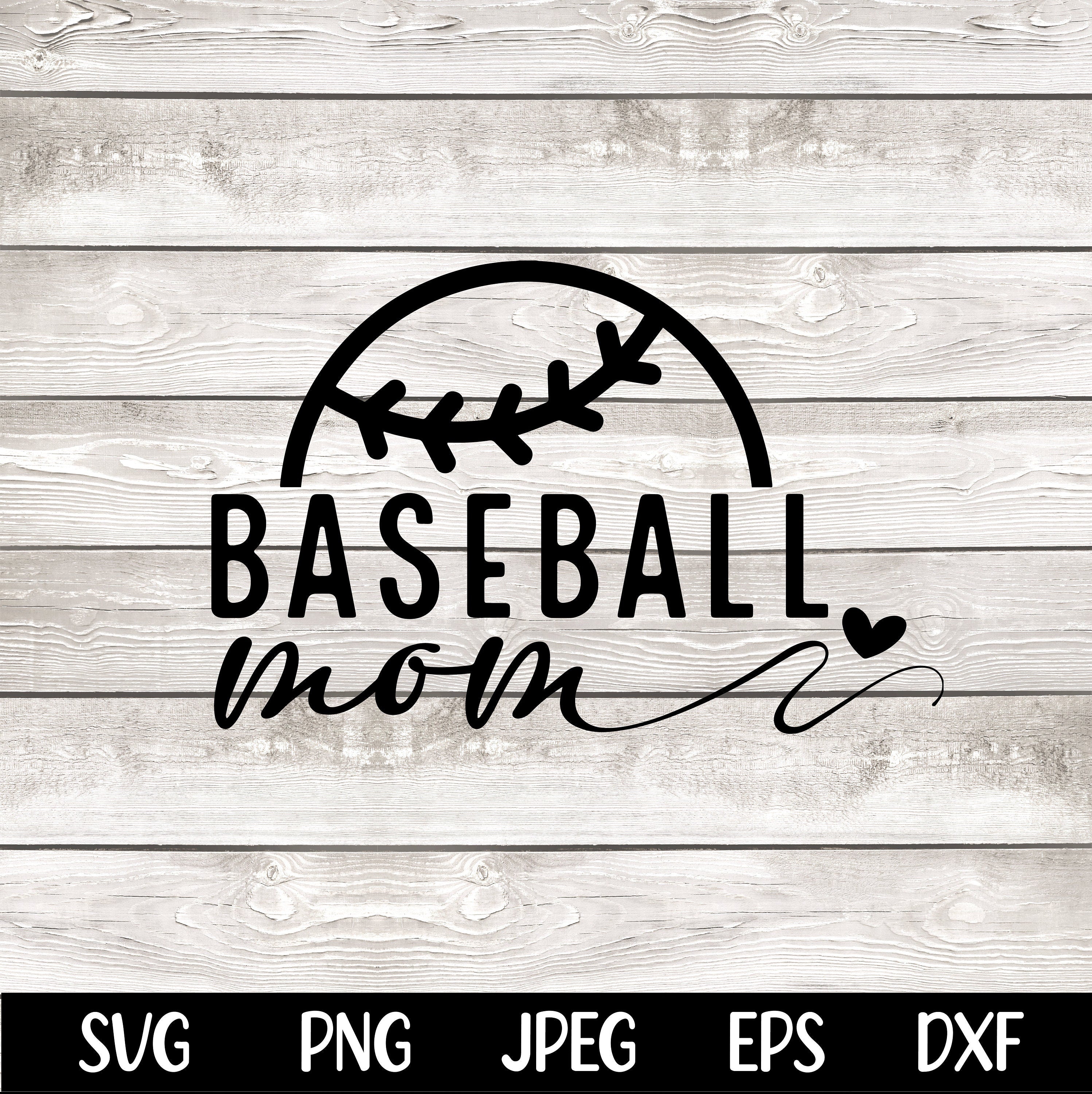 Baseball Mom SVG png Baseball Mom shirt Baseball svg Baseball Mom Shirt Design Car decal png svg eps dfx jpeg Digital File Instant Download