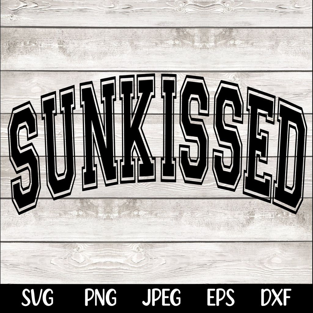 Sunkissed Svg Png, Varsity Beach svg Summer Svg Png, Sunshine on My Mind Svg Png Sunshine State Of Mind Svg Trendy Svg Cut File Sublimation