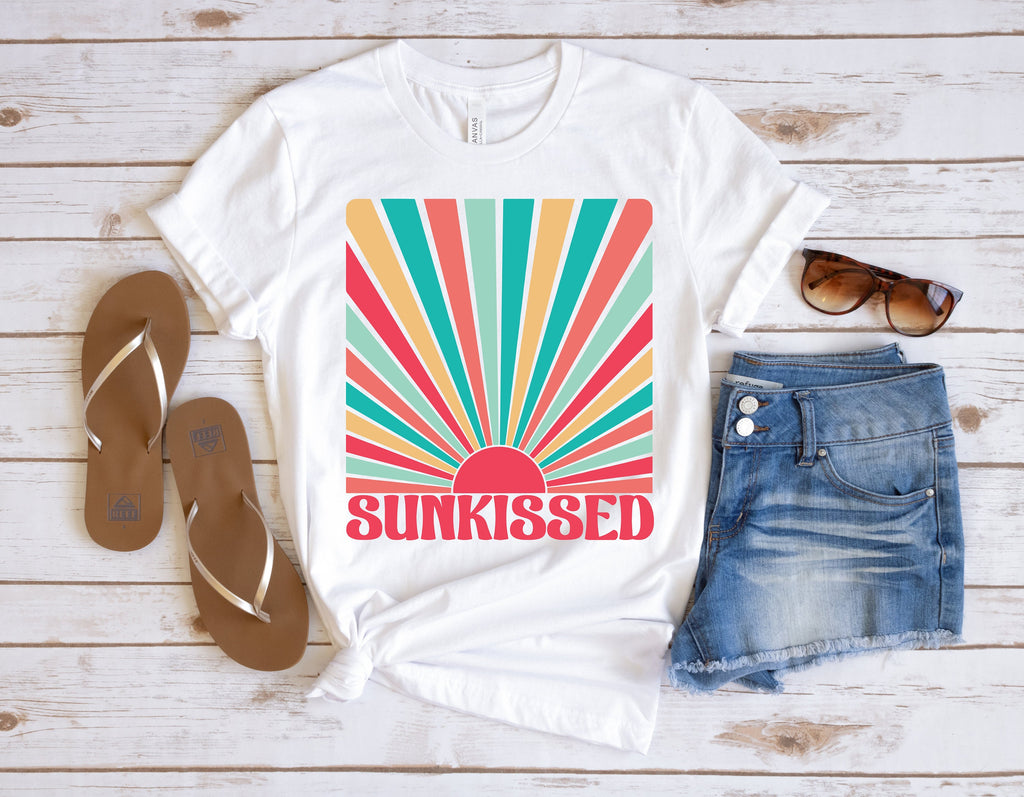 Sunkissed Svg Png, Vintage Retro Beach svg Summer Svg Png, Sunshine on My Mind Svg Png Sunshine State Of Mind Svg Trendy Svg Sublimation