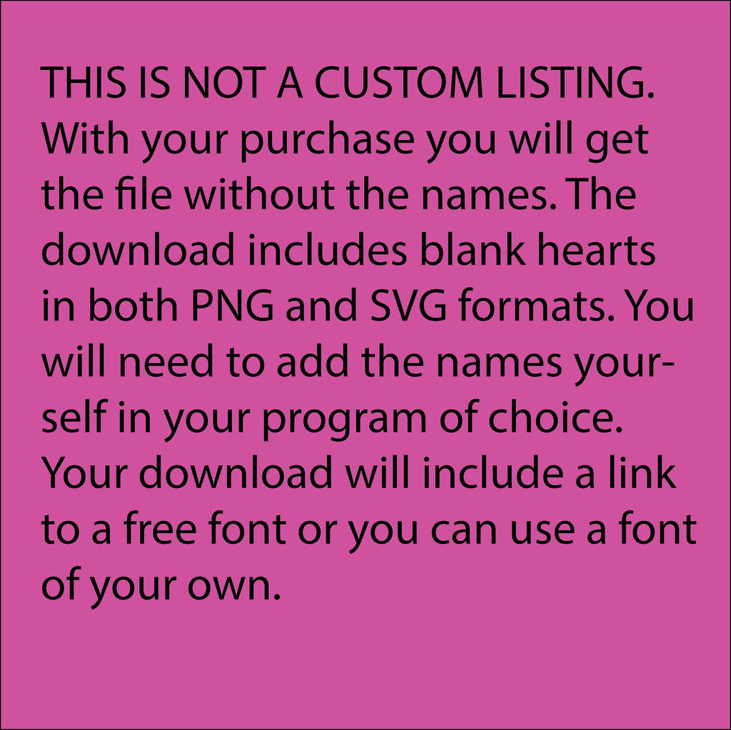 This Mama Wears Her Heart on Her Sleeve SVG PNG Add your Own Names Mama svg, Kids Names, Mothers Day Gift, Gift for Her, Mom Life, Birthday