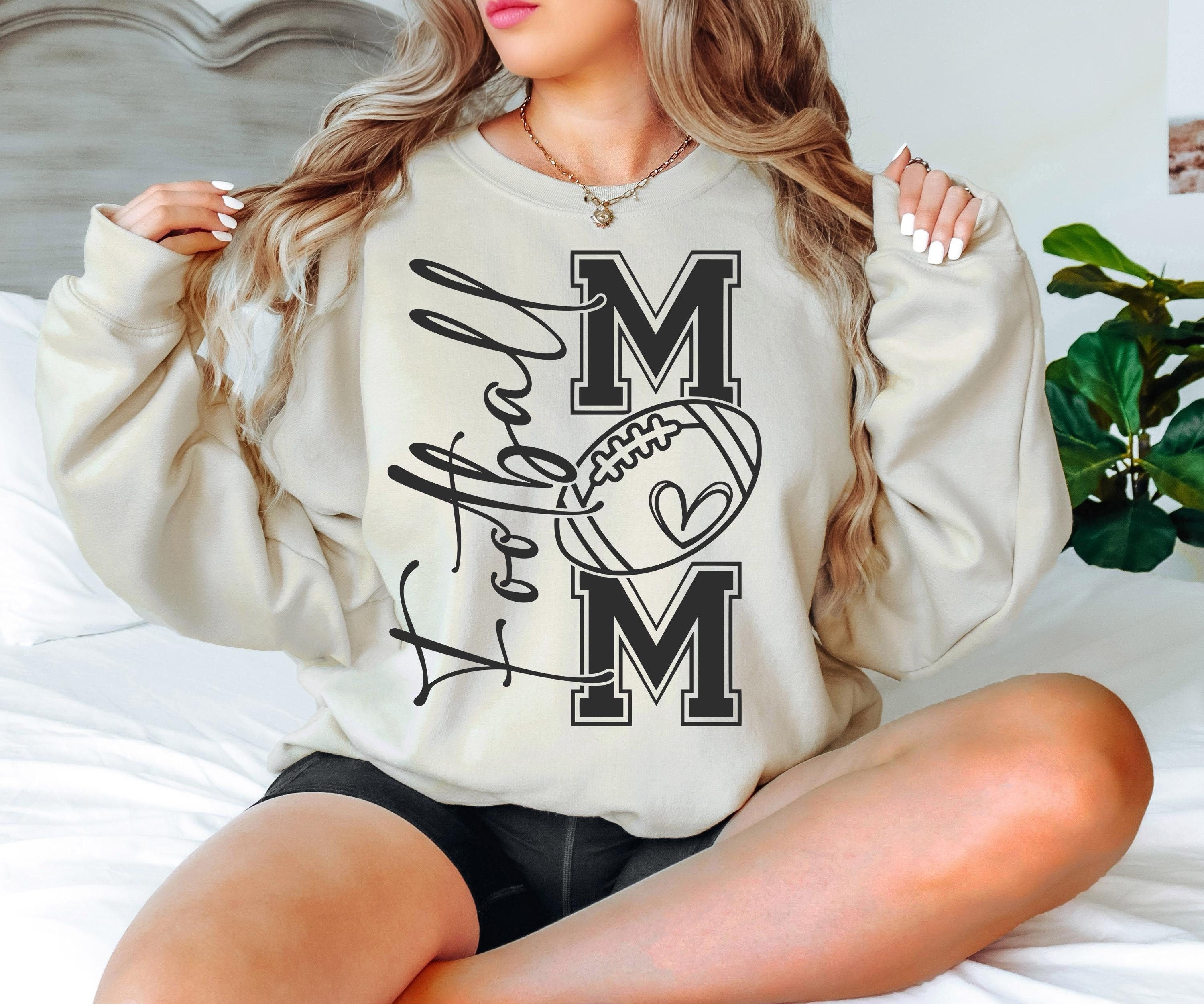 Football Mom SVG, Football Mom Png, Football Mom Shirt Svg, Football Svg, Football Mama Svg, Football Shirt Svg, Game Day Svg Sublimation