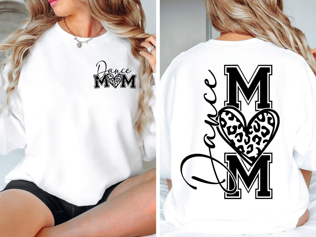 Dance Mom svg Dance Mom png Leopard Print Dance Competition Shirt My Heart is on that Stage Design PNG SVG Cricut dfx eps Digital File