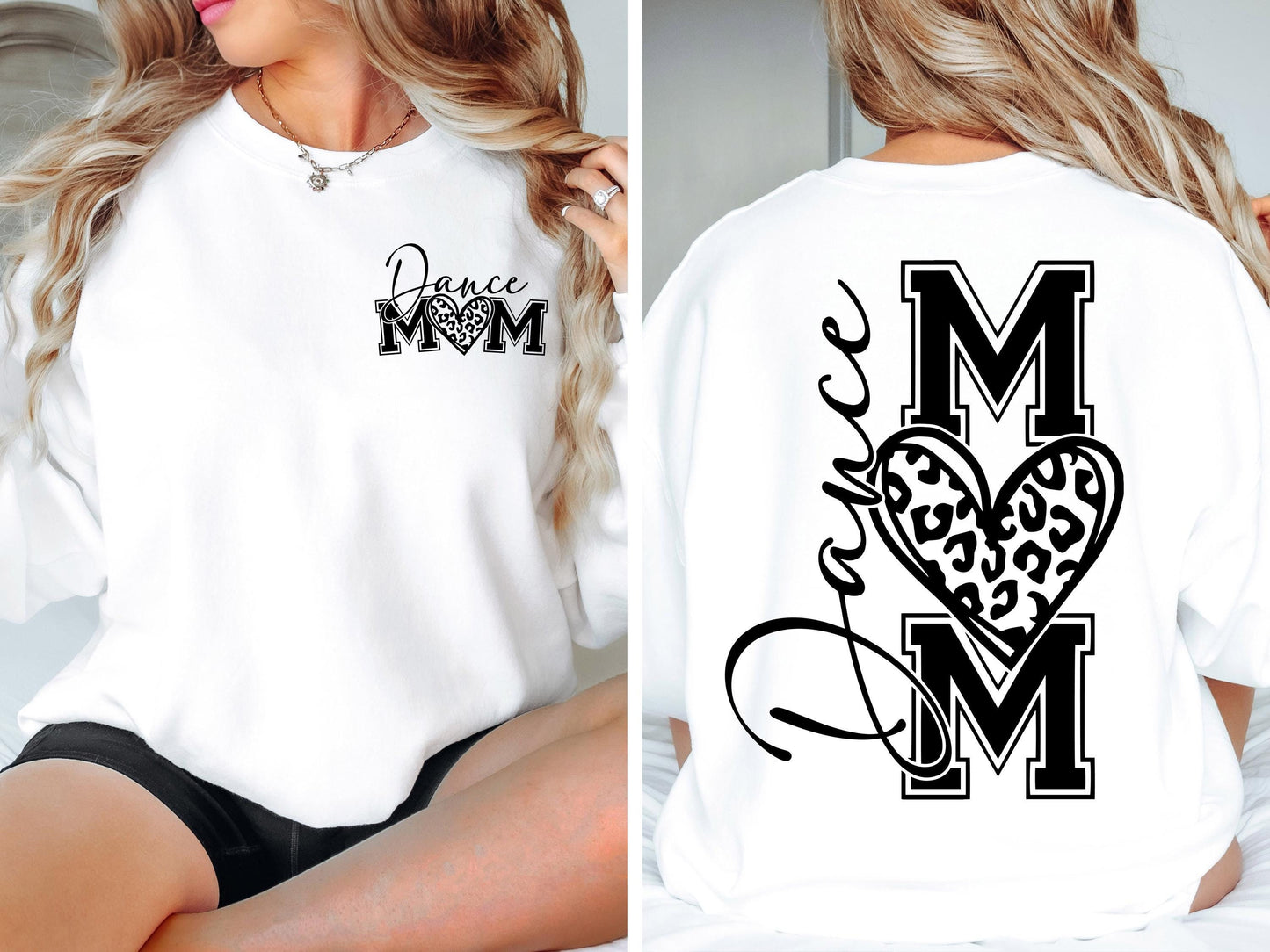 Dance Mom svg Dance Mom png Leopard Print Dance Competition Shirt My Heart is on that Stage Design PNG SVG Cricut dfx eps Digital File