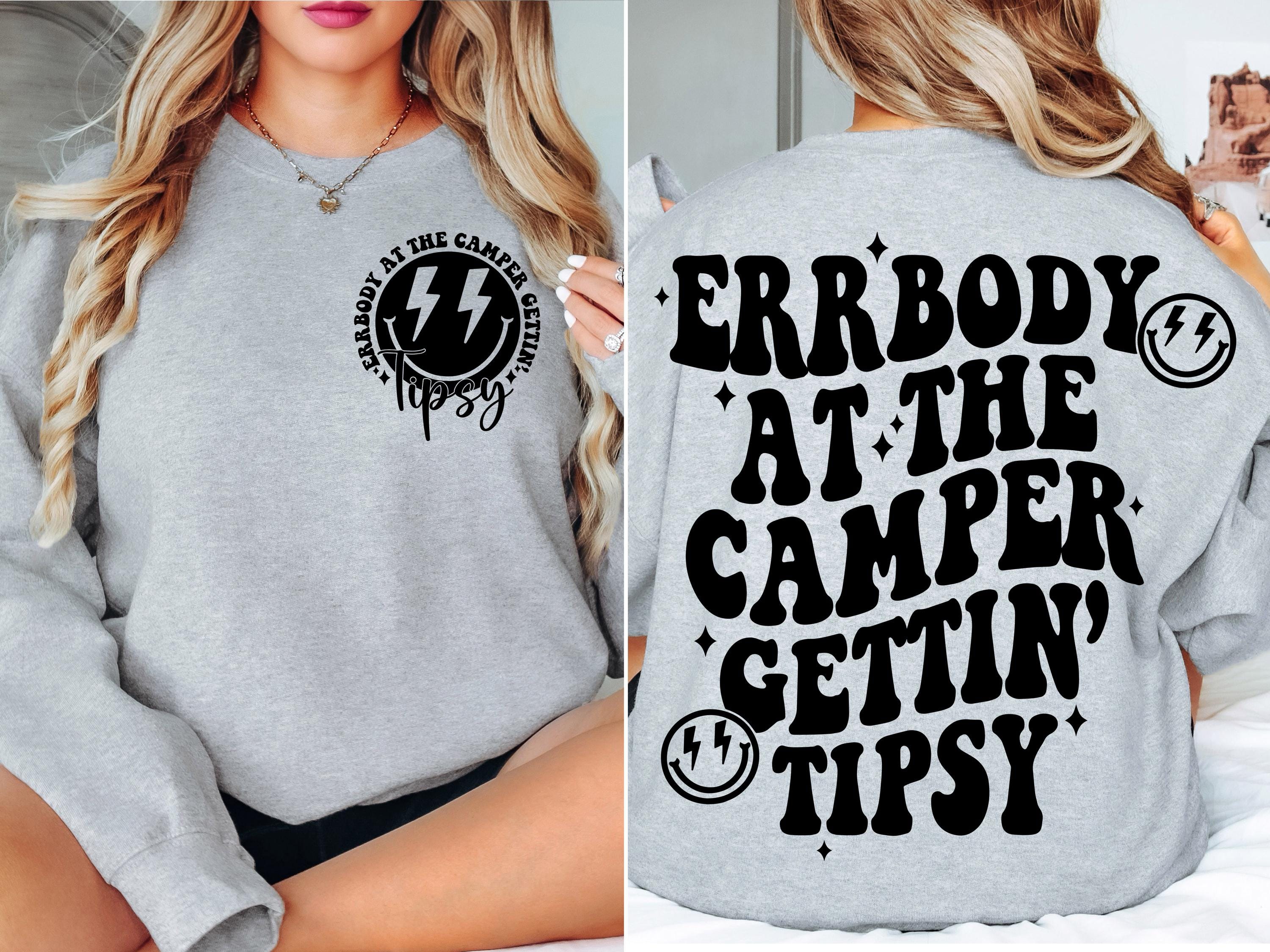 Errbody at the Camper Gettin' Tipsy SVG PNG Summer svg, Retro Summer png Hello Summer svg Lake png Retro Summer Sublimation Designs download