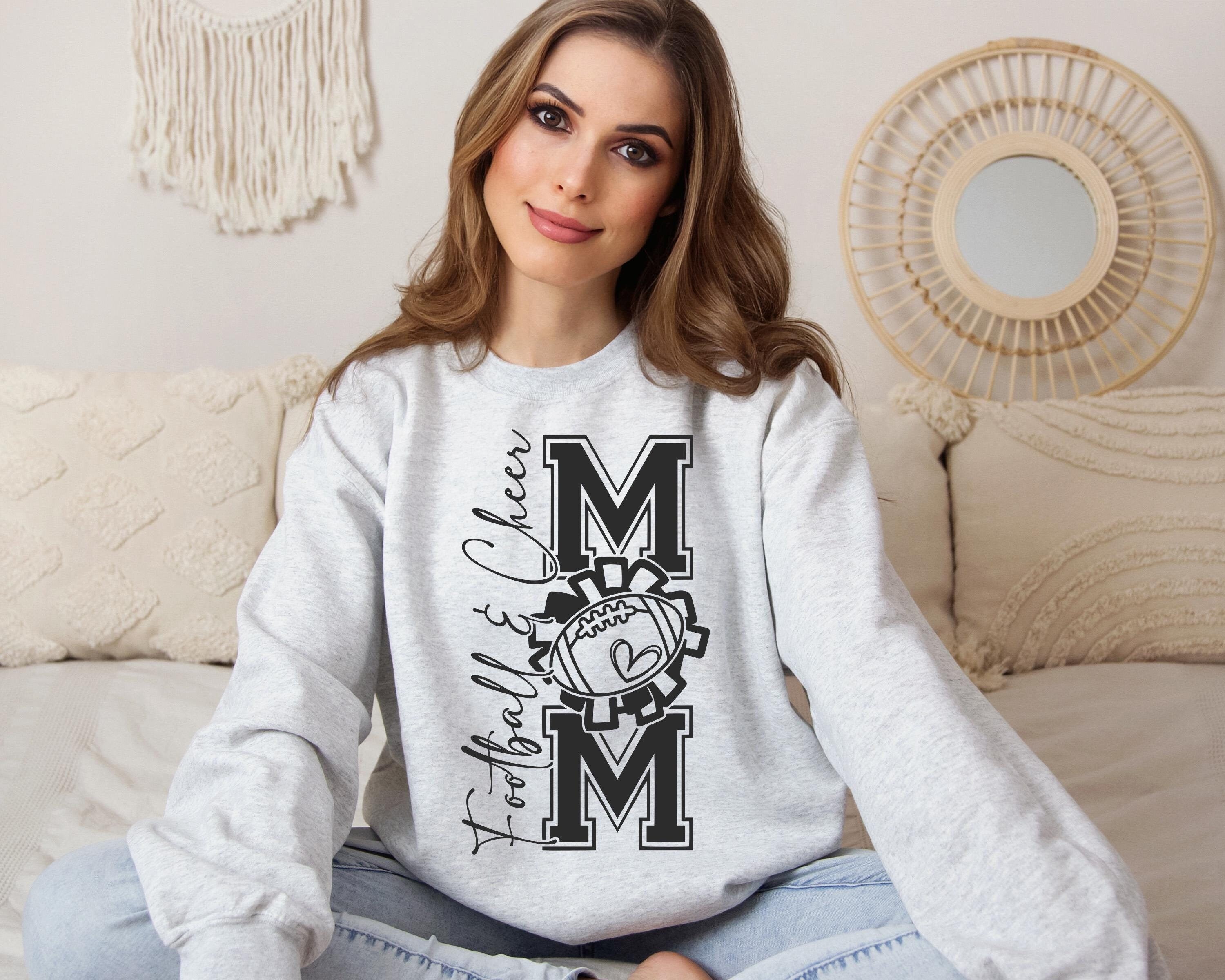 Football And Cheer Mom SVG PNG, Football Mom Png svg, Cheer Mom Shirt Svg png, Football Svg, Cheer Mom Svg, Football Shirt Svg, Game Day