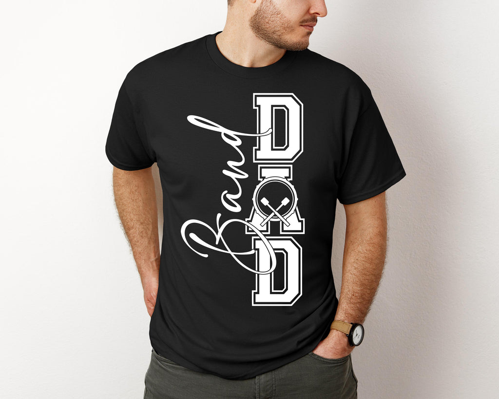 Band Dad SVG Band Dad PNG Marching Band Dad Shirt Design Drumline Dad png svg Digital File Cut File for Cricut Sublimation