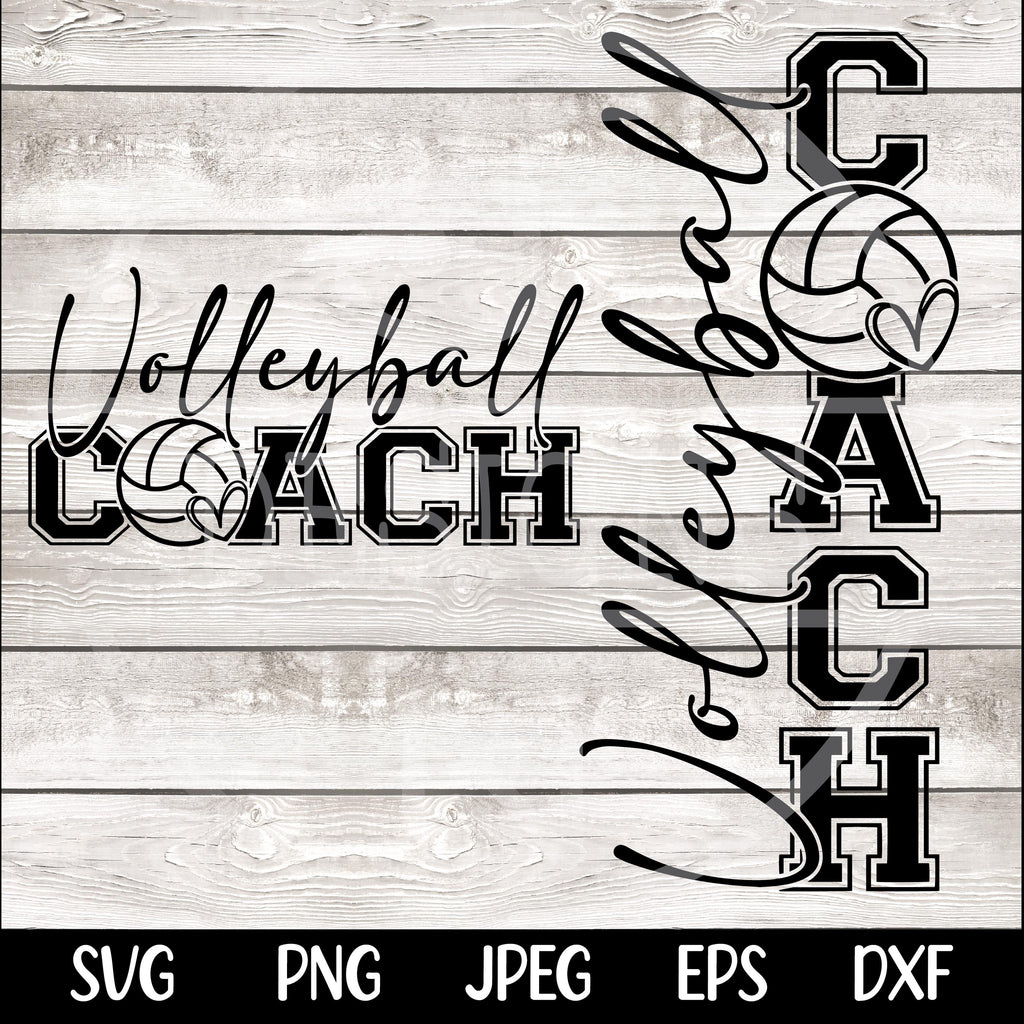 Volleyball Coach SVG Volleyball Coach PNG, Volleyball Shirt svg png Volleyball svg Volleyball png Cut file for Cricut Sublimation Download