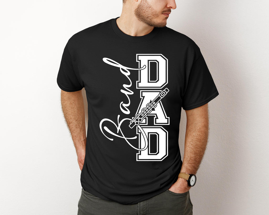 Band Dad SVG Band Dad PNG Marching Band Dad Shirt Design Flute Dad png svg Digital File Cut File for Cricut Sublimation
