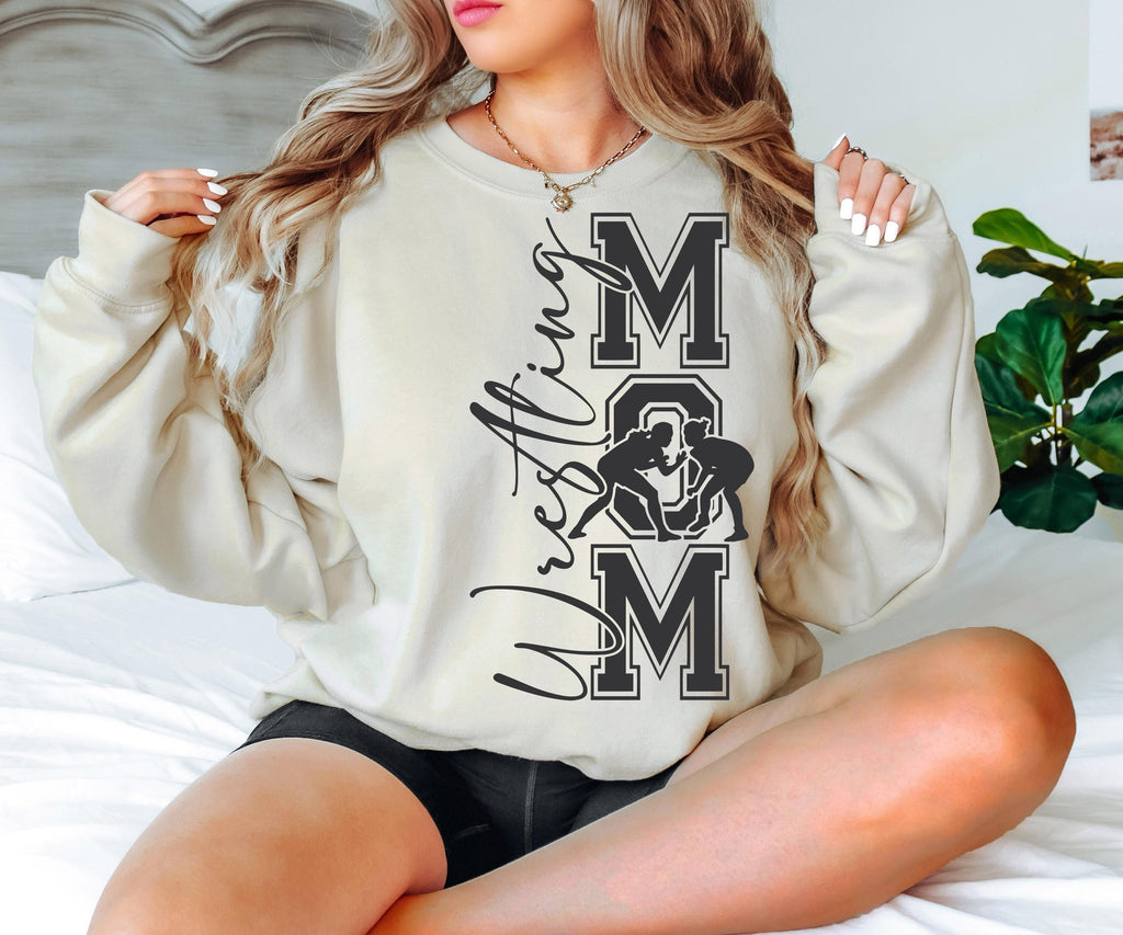 Wrestling Mom SVG png Wrestling Mom PNG svg Female Wrestling mom shirt My heart is on that mat png svg dfx eps jpeg Digital File Download