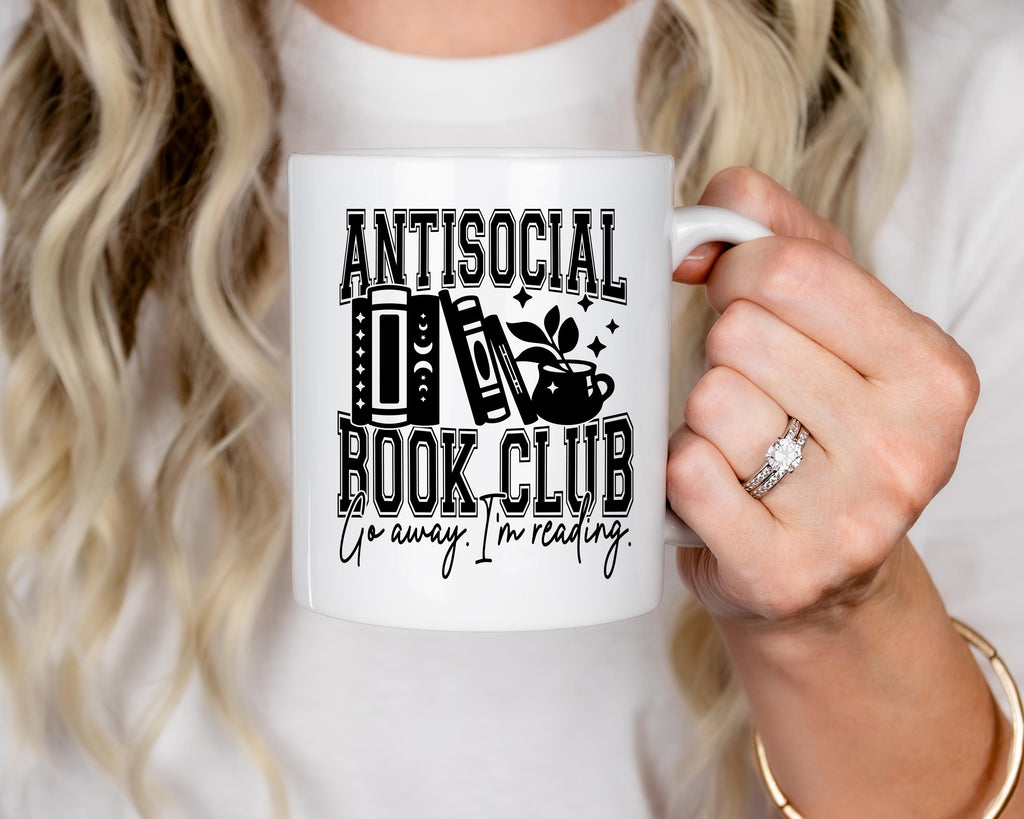 Antisocial Book Club svg png Books svg Books png Reading svg Reading png Smut Spicy png Book Lover svg Decal Stickers Cricut Digital File