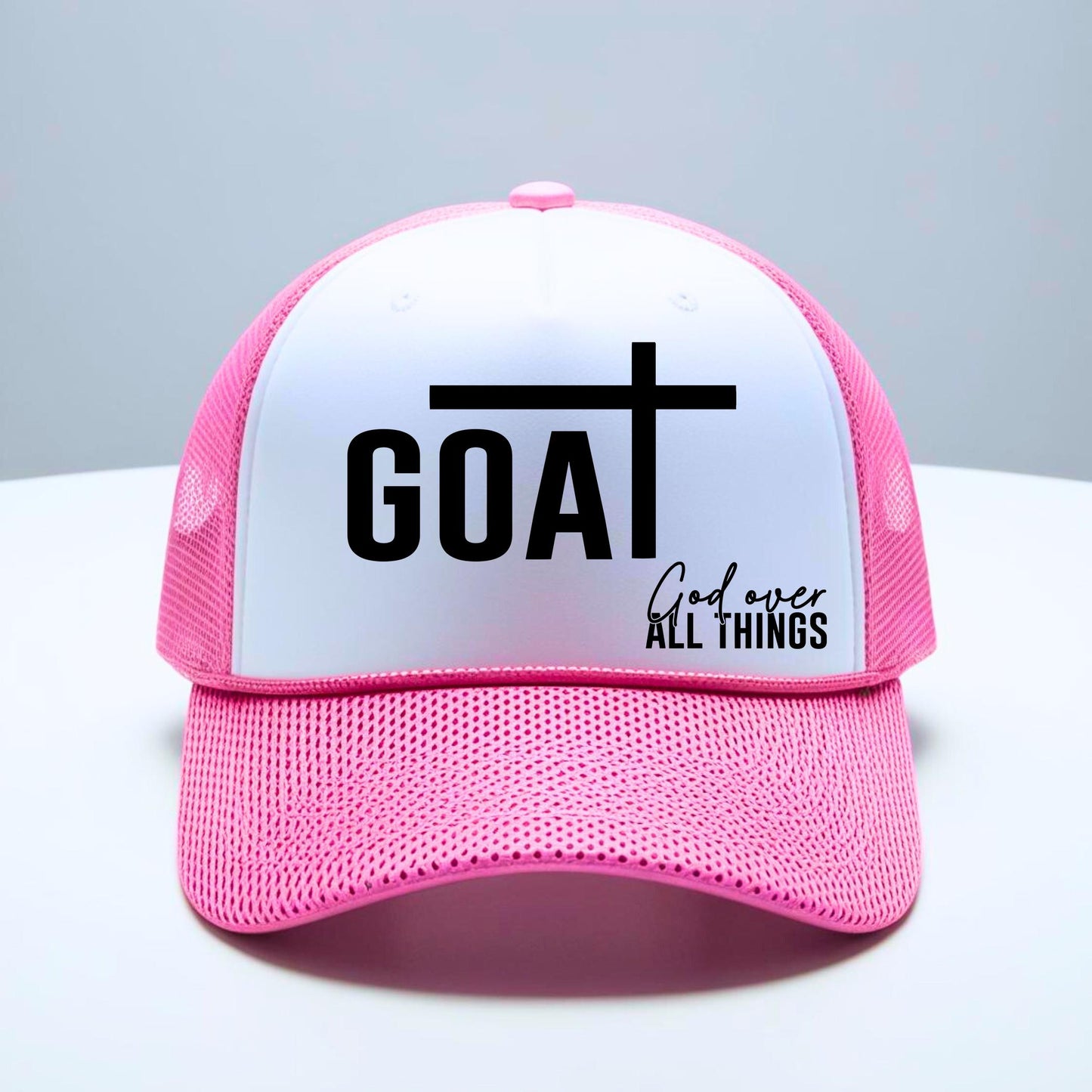 GOAT Svg God Over All Things SVG PNG Bible Quote Svg Design Faith Svg Faith png Religious png Svg, Christian Svg png Sublimation Cut File