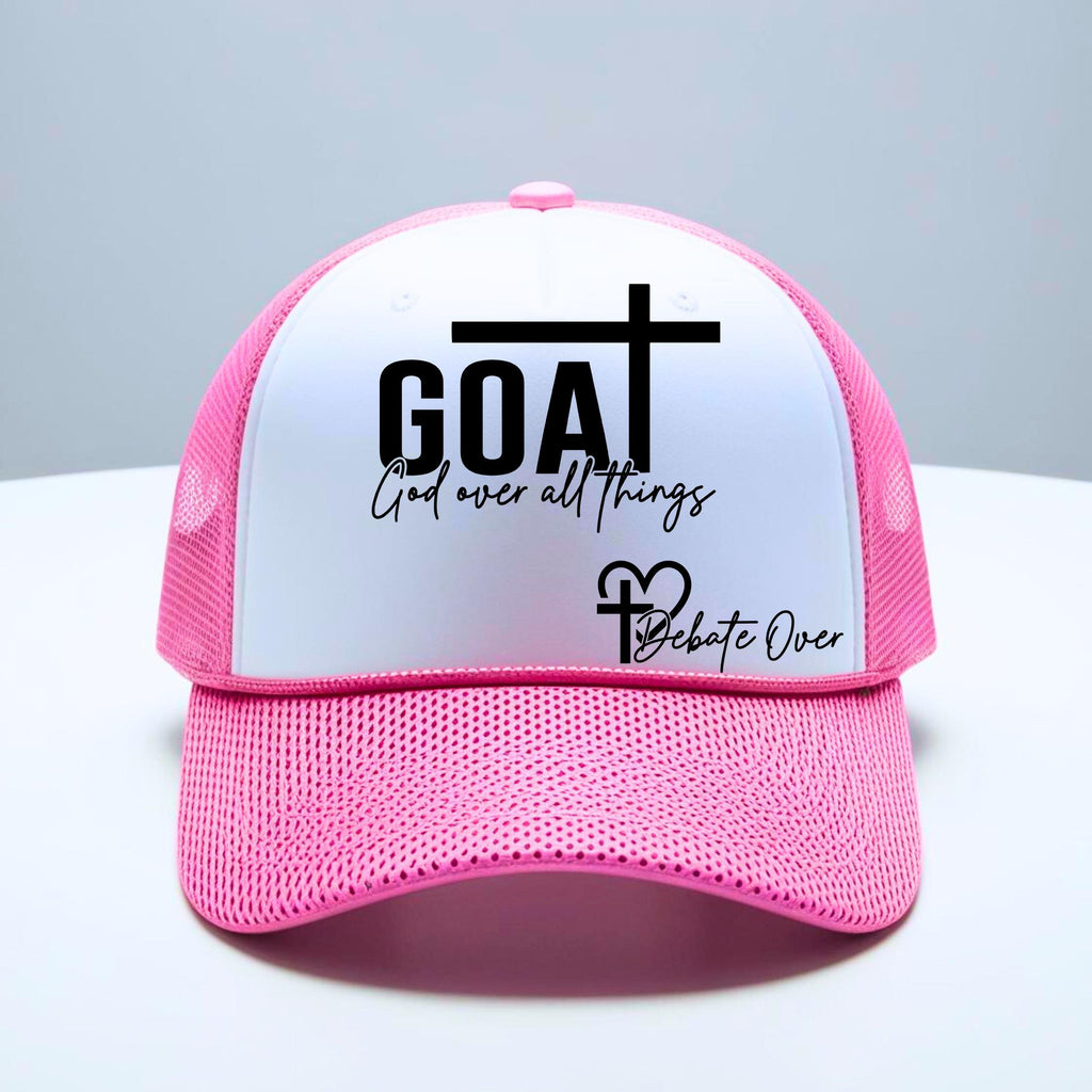 GOAT Svg God Over All Things SVG PNG Bible Quote Svg Design Faith Svg Faith png Religious png Svg, Christian Svg png Sublimation Cut File