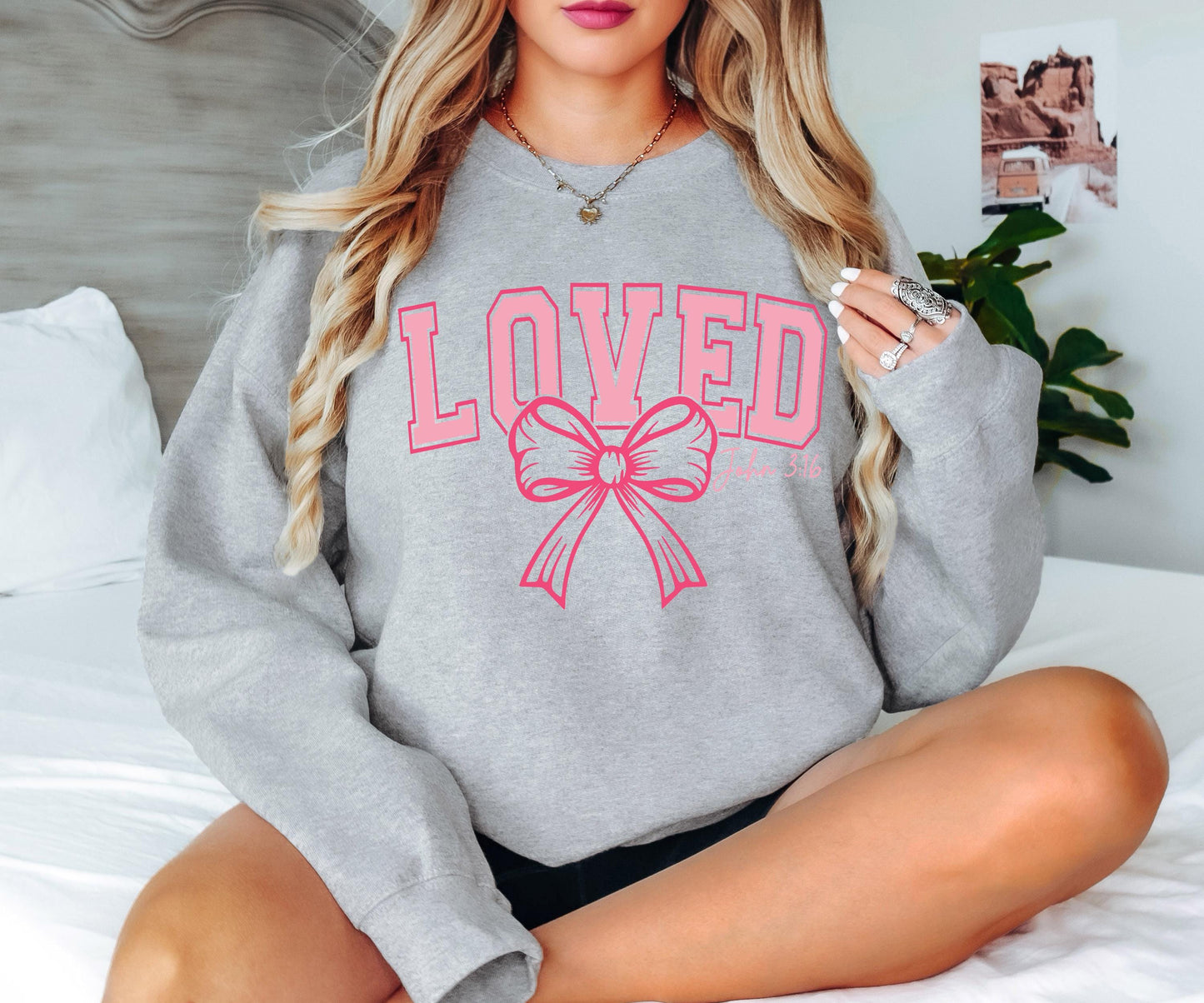 Loved John 3:16 Svg Png, Christian Valentines Svg, Valentine Png, Valentine Day Png, Valentine Svg, Christian Shirt Svg, Jesus Valentine Png