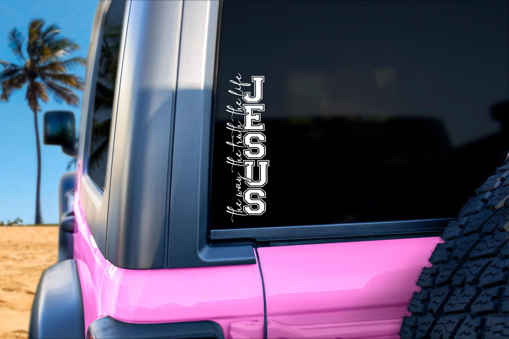 Jesus The Way The Truth The Life SVG PNG Bible Quote Svg Design Faith Svg Faith png Religious png Svg Christian Svg png Sublimation Cut File