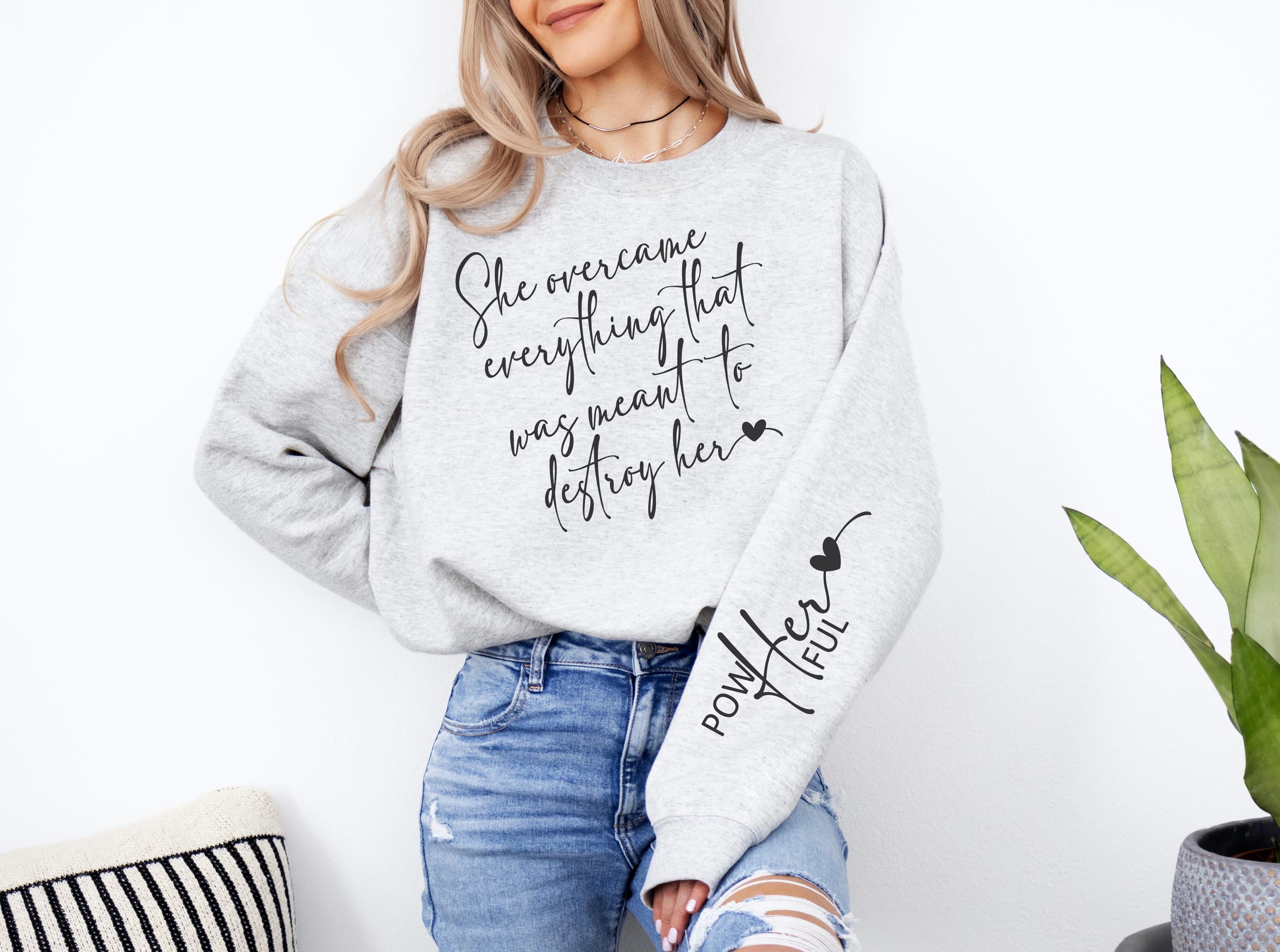 Women Empowerment Svg png, She over came Everything That Was Sent To Destroy Her Svg Png, Strong Women Svg, She is Me, I Am She, Trendy svg