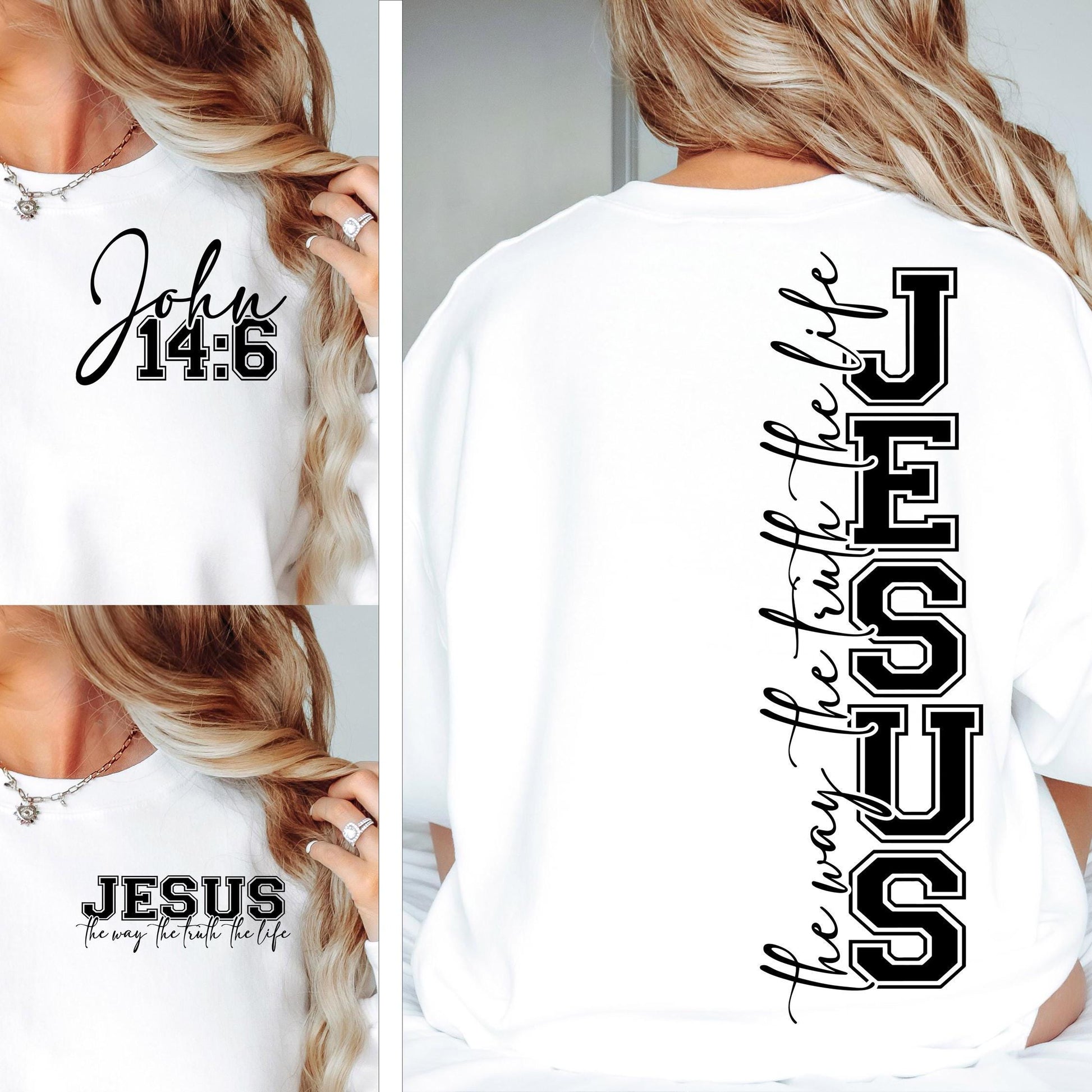 Jesus The Way The Truth The Life SVG PNG Bible Quote Svg Design Faith Svg Faith png Religious png Svg Christian Svg png Sublimation Cut File