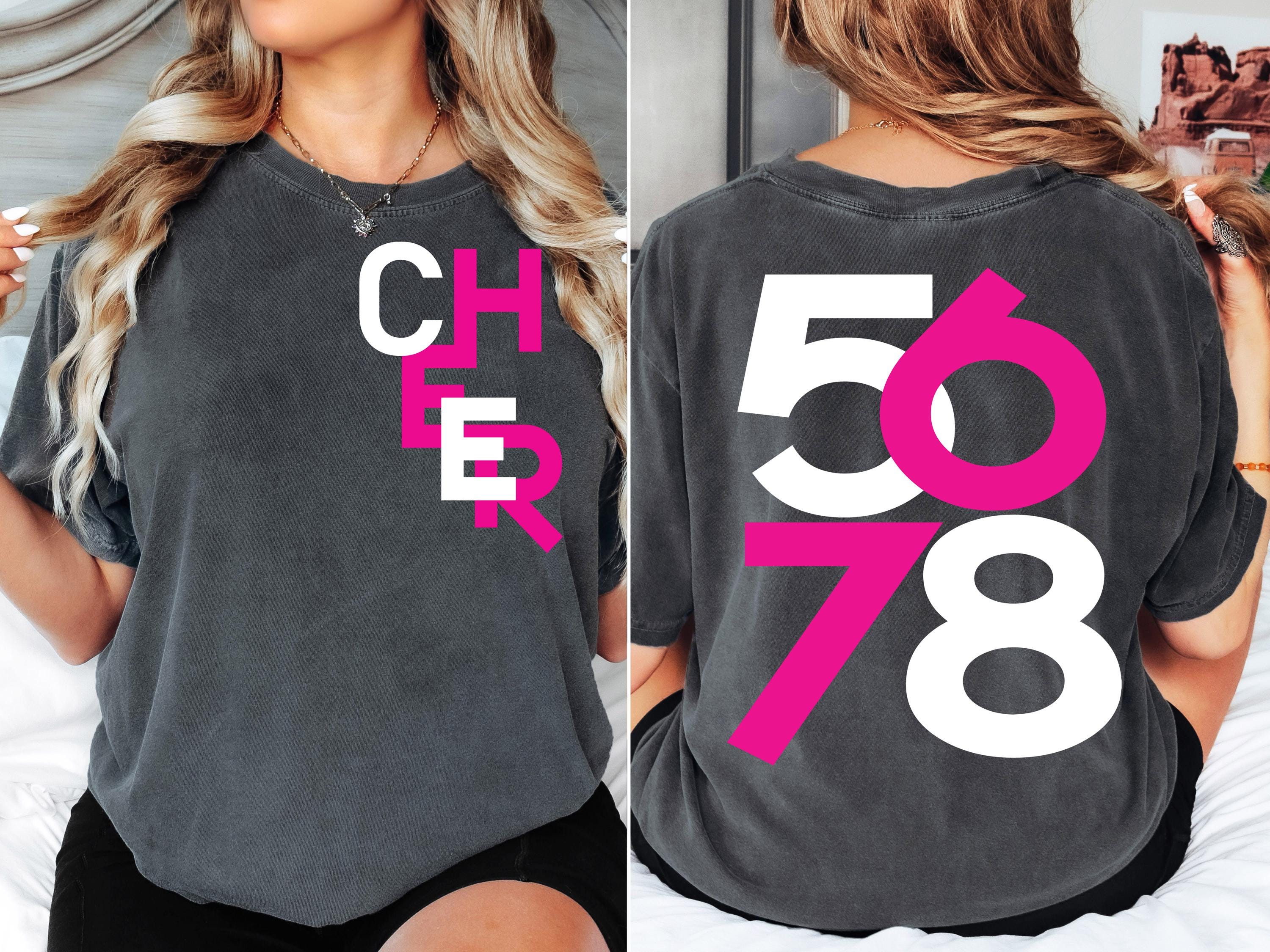 Cheer SVG Cheer PNG, 5678, Five Six Seven Eight Cheer Svg, Cheer Png, Cheer Era Svg, Cheer Shirt Svg, Cheer Mom Era Svg, Cheerleader Svg