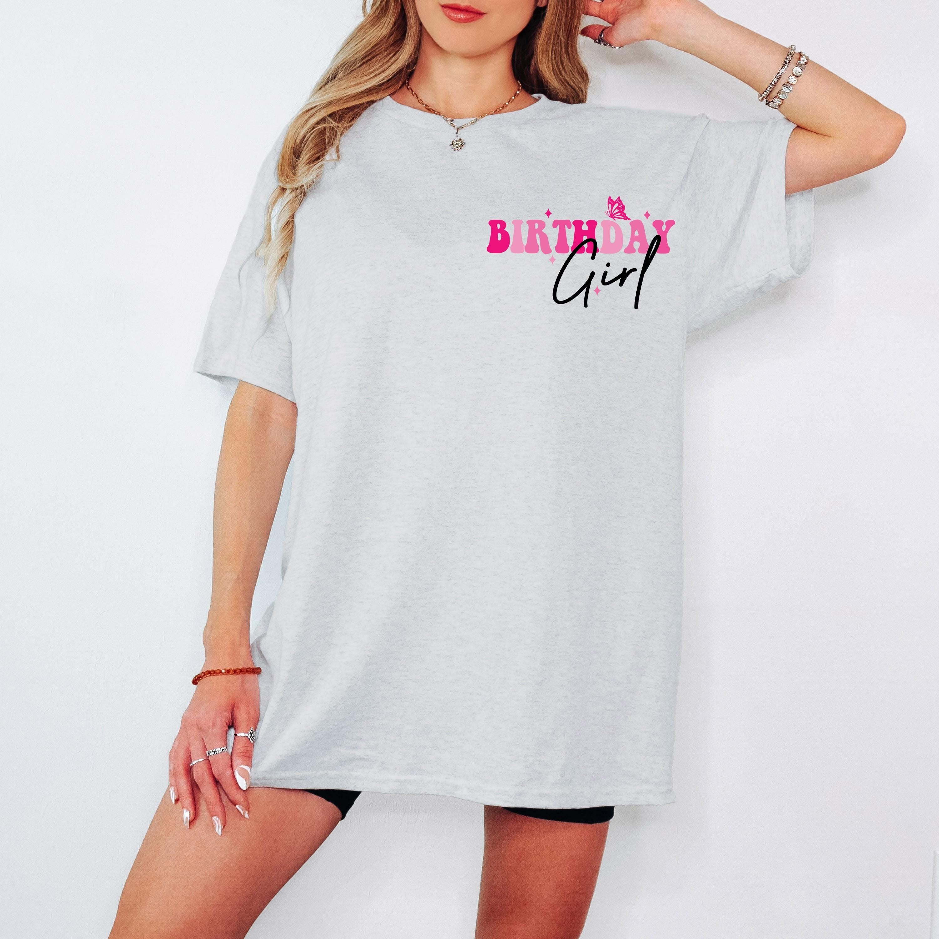 It's Me, Hi I'm The Birthday Girl SVG PNG Birthday Girl SVG png Preppy Smiley Groovy Retro Wavy Birthday Shirt svg png eps dfx jpeg