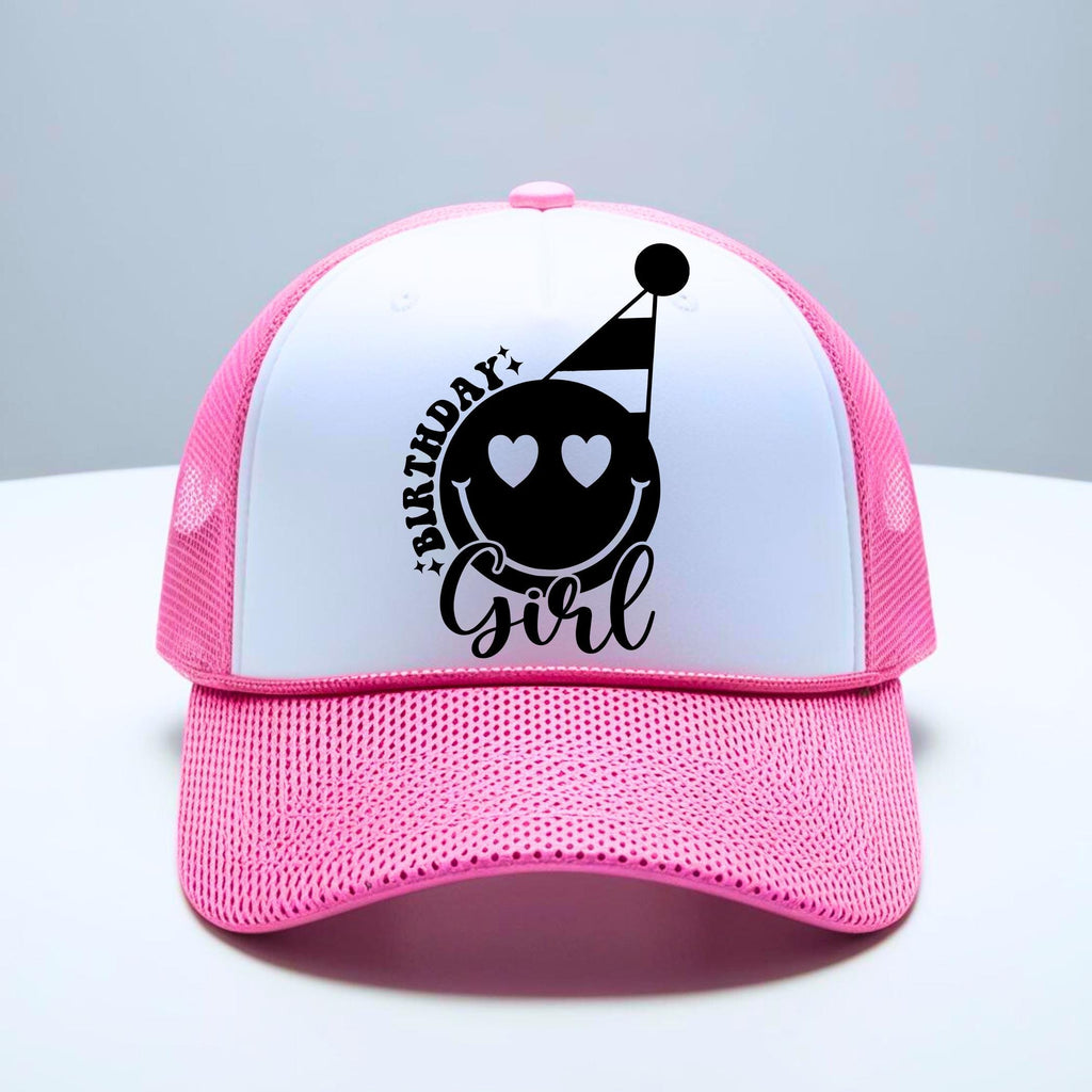 It's Me, Hi I'm The Birthday Girl SVG PNG Birthday Girl SVG png Preppy Smiley Groovy Retro Wavy Birthday Shirt svg png eps dfx jpeg