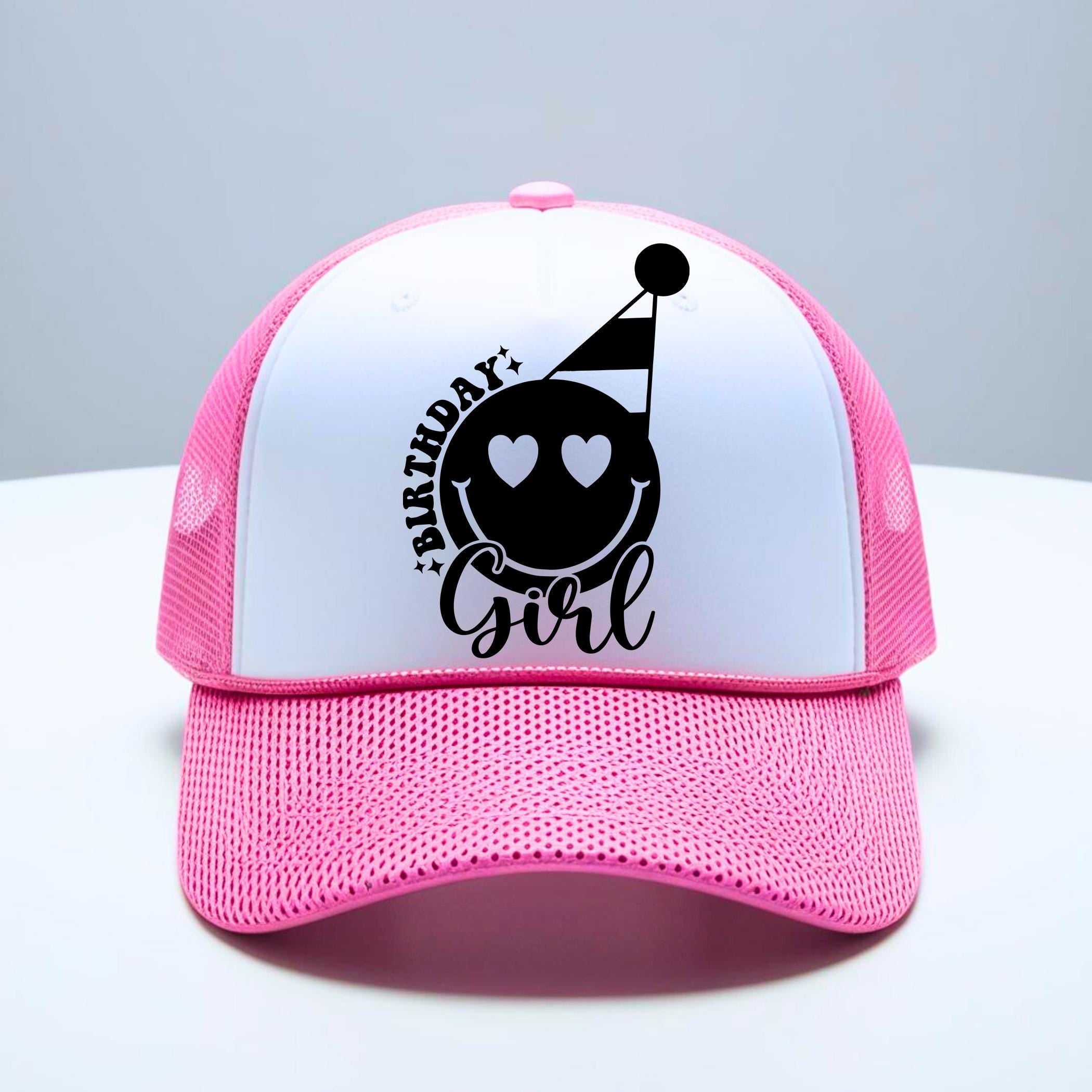 It's Me, Hi I'm The Birthday Girl SVG PNG Birthday Girl SVG png Preppy Smiley Groovy Retro Wavy Birthday Shirt svg png eps dfx jpeg