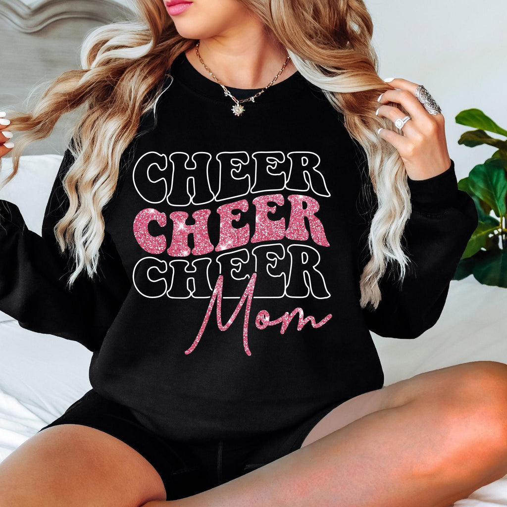 Cheer Mom SVG Cheer Mom PNG Game Day Cheerleader Cheer Competition Shirt Design png svg Cricut Silhouette Cameo dfx eps Instant Download