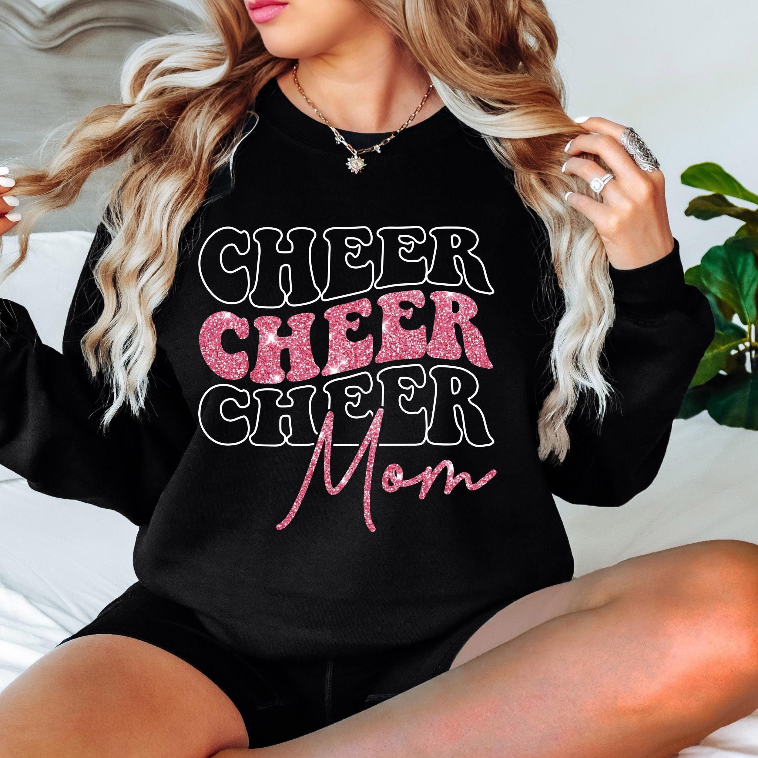 Cheer Mom SVG Cheer Mom PNG Game Day Cheerleader Cheer Competition Shirt Design png svg Cricut Silhouette Cameo dfx eps Instant Download