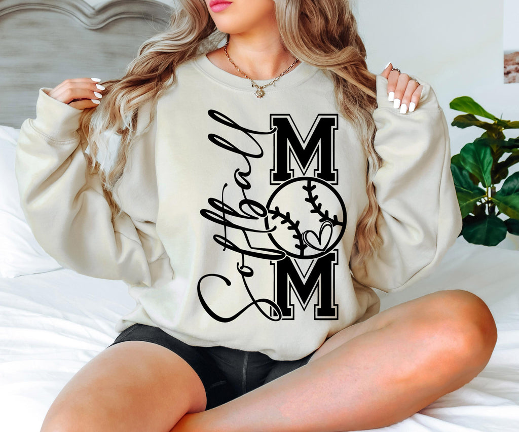 Softball Mom SVG png Varsity Softball Mom shirt Softball svg Softball Mom Shirt Png Design Decal Digital Cut File for Cricut Sublimation