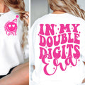 In My Double Digits Era SVG PNG 10th Birthday Girl SVG png Preppy Smiley Groovy Retro Wavy Birthday Shirt svg png eps dfx jpeg Sublimation