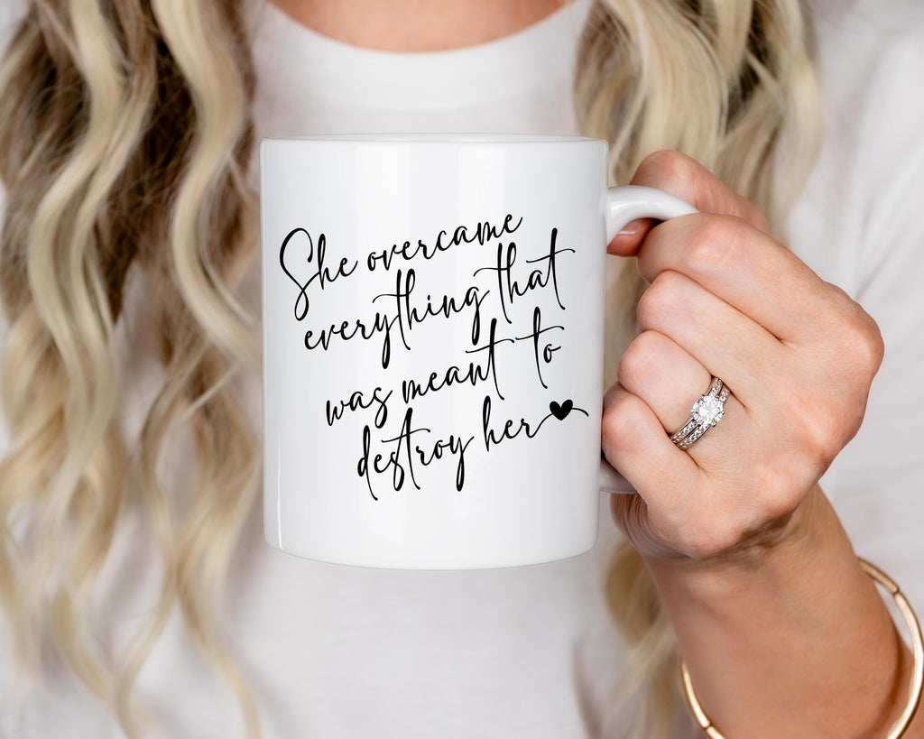 Women Empowerment Svg png, She over came Everything That Was Sent To Destroy Her Svg Png, Strong Women Svg, She is Me, I Am She, Trendy svg