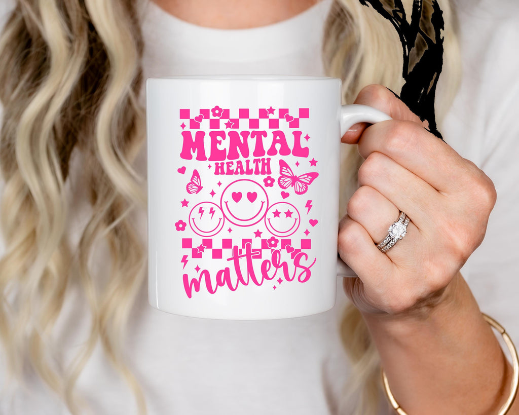 Mental Health Matters SVG PNG, Mental Health Awareness Svg, Positive Svg, You Matter Svg, Be Kind Svg, Mental Health Svg, Self Love Svg