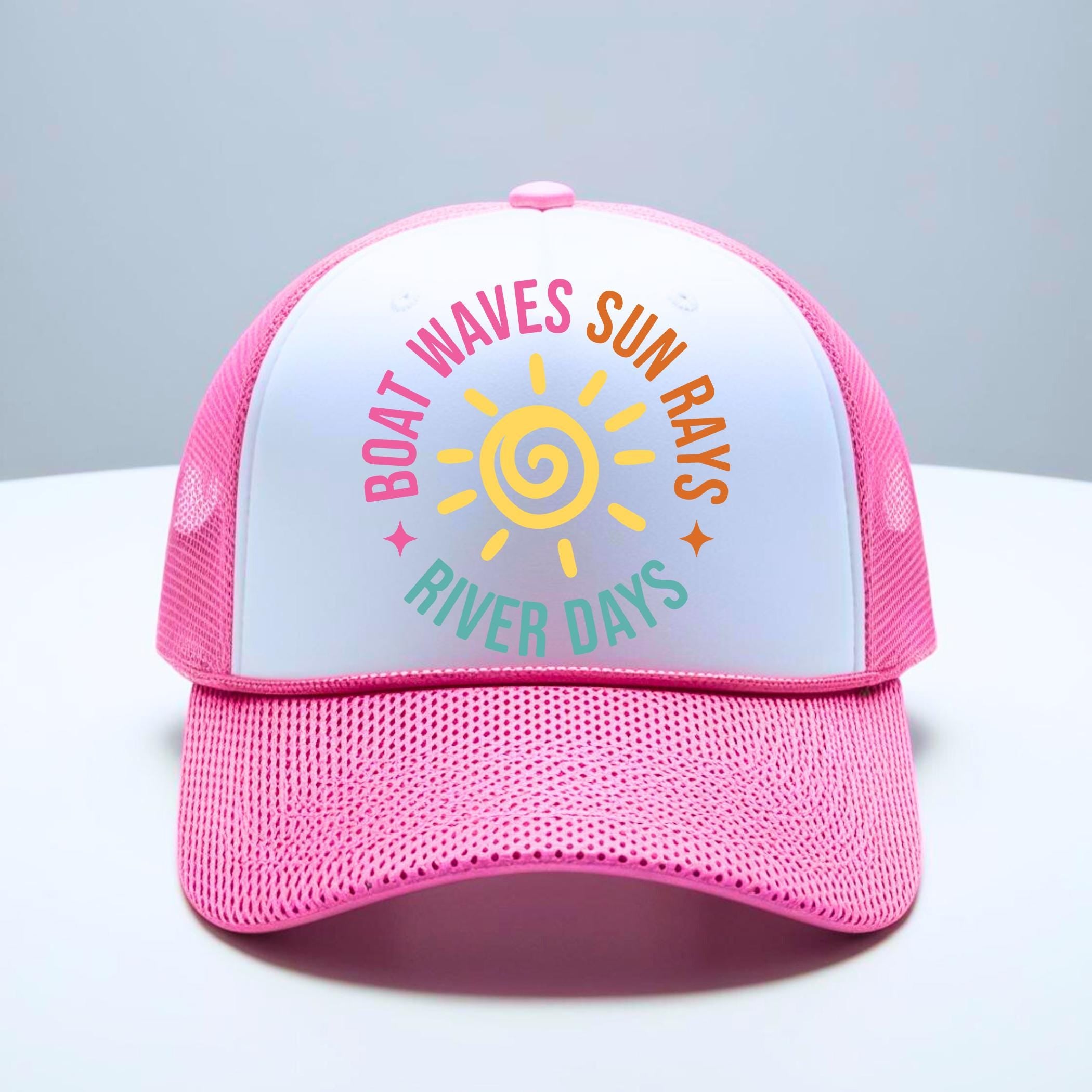 Boat Waves Sun Rays River Days SVG PNG, Summer svg, Retro Summer svg, Hello Summer svg, Lake svg, Retro Summer Sublimation Designs Download