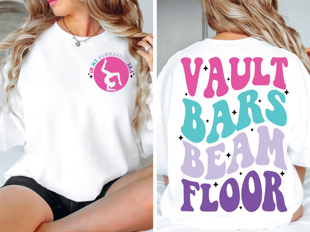 Vault Bars Beam Floor Svg Png In My Gymnastics Era Svg Gymnastics Svg Gymnastics PNG svg Instant Download Cut File for Cricut Sublimation
