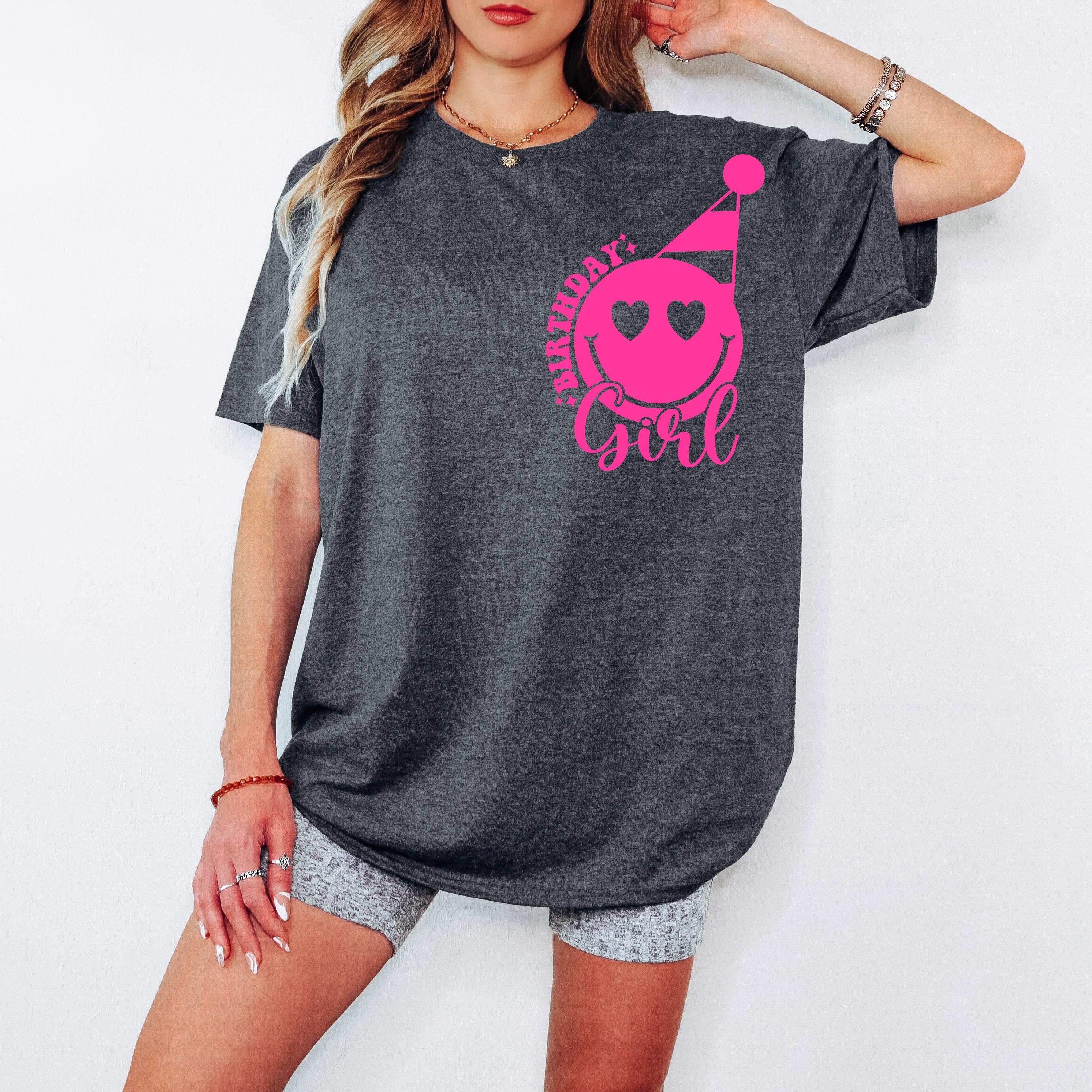 It's Me, Hi I'm The Birthday Girl SVG PNG Birthday Girl SVG png Preppy Smiley Groovy Retro Wavy Birthday Shirt svg png eps dfx jpeg