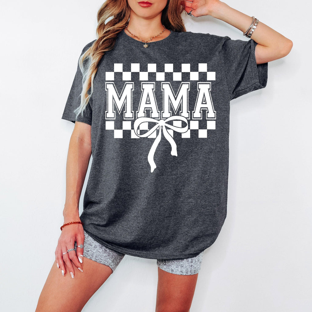 Coquette Bow Mama SVG PNG Bow Varsity Font Mama Svg Png, Trendy Mama Digital File, Pink Coquette Mama Shirt Design, Mama Shirt cut file
