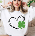 St. Patrick's Day Heart SVG, Shamrock SVG, St. Patrick's Day SVG, Irish svg, Clover svg, Saint Patrick's Day, Lucky svg, Cut File Cricut