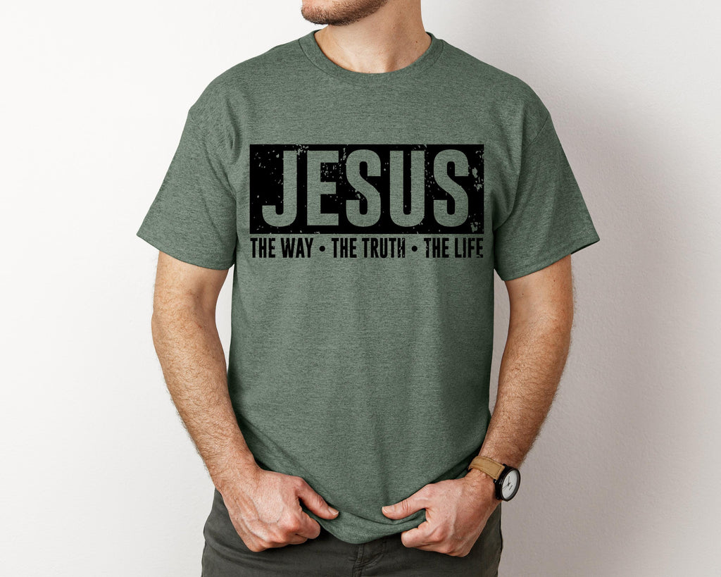 Jesus The Way The Truth The Life SVG PNG Bible Quote Svg Design Faith Svg Faith png Religious png Svg Christian Svg png Sublimation Cut File