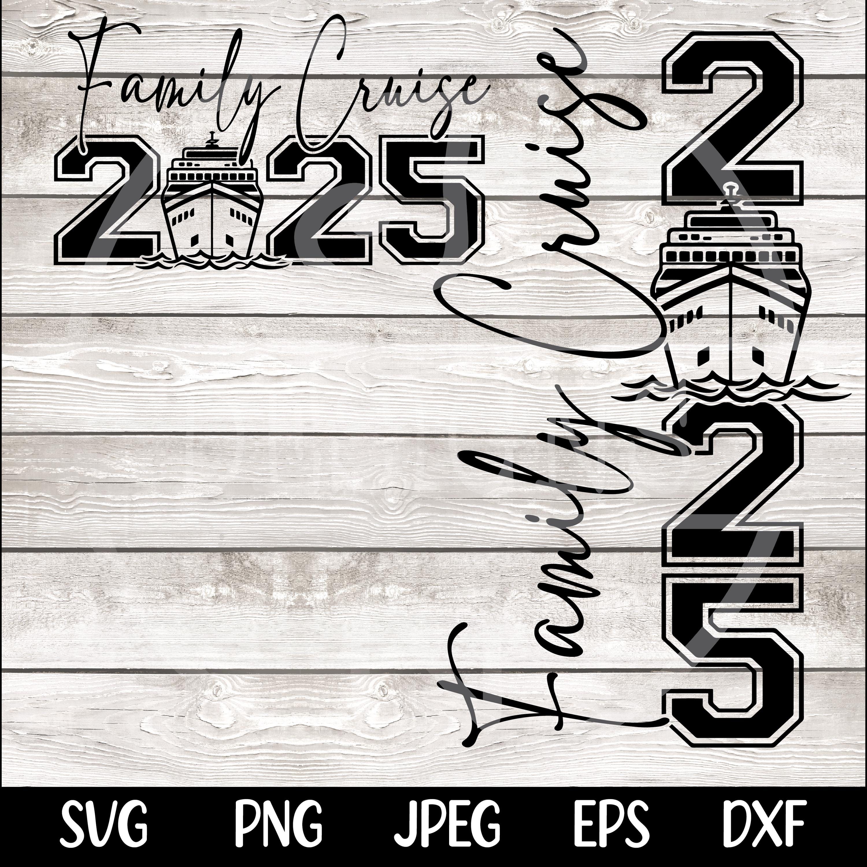 Family Cruise Svg Png Cruise Mode Svg Png Cruise Squad Svg Png Cruise 2025 Svg Family Vacation 2025 Svg Png Cut File for Cricut Sublimation